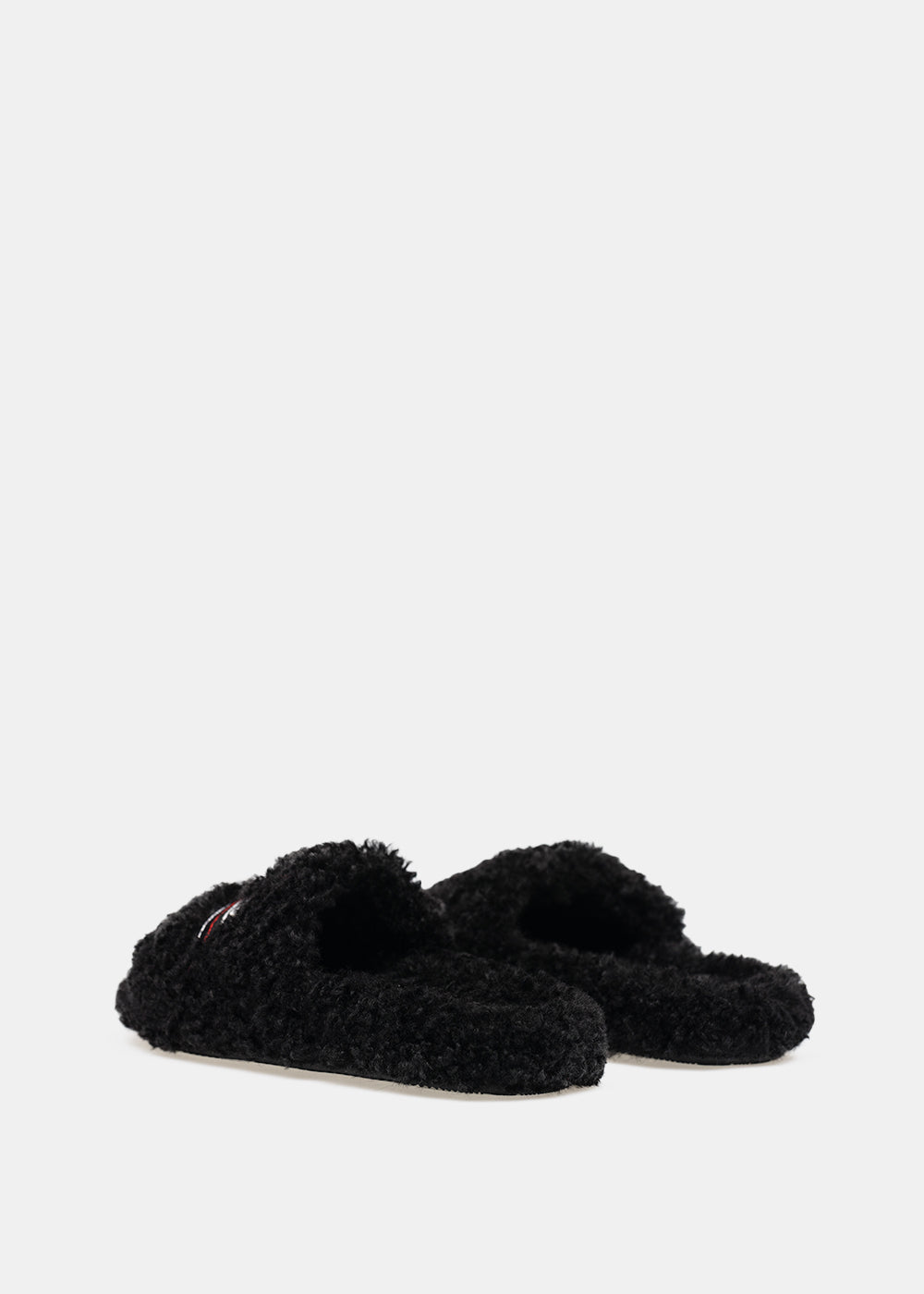 Black Furry Slippers Balenciaga оригінал – Купити в Україні – збільшений вид