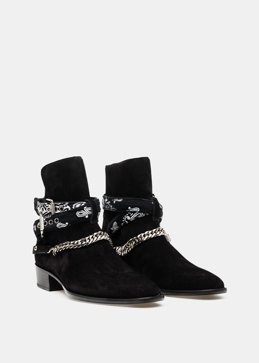 Black Bandana Buckle Boots Amiri – Гарантія оригінальності – детальний вид