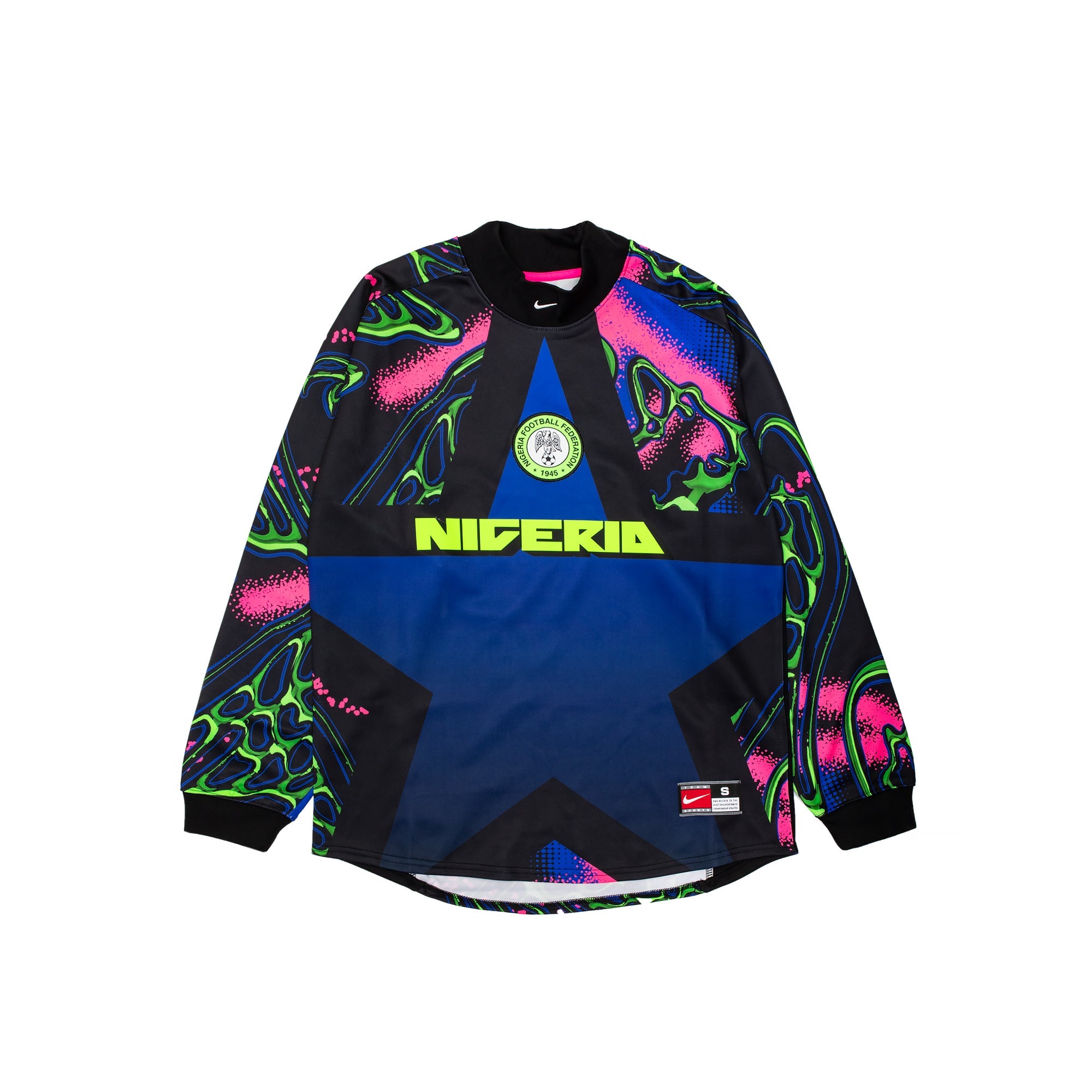 Mens Au Goalkeeper Nigeria Jersey Nike оригінал – Купити в Україні – боковий вид