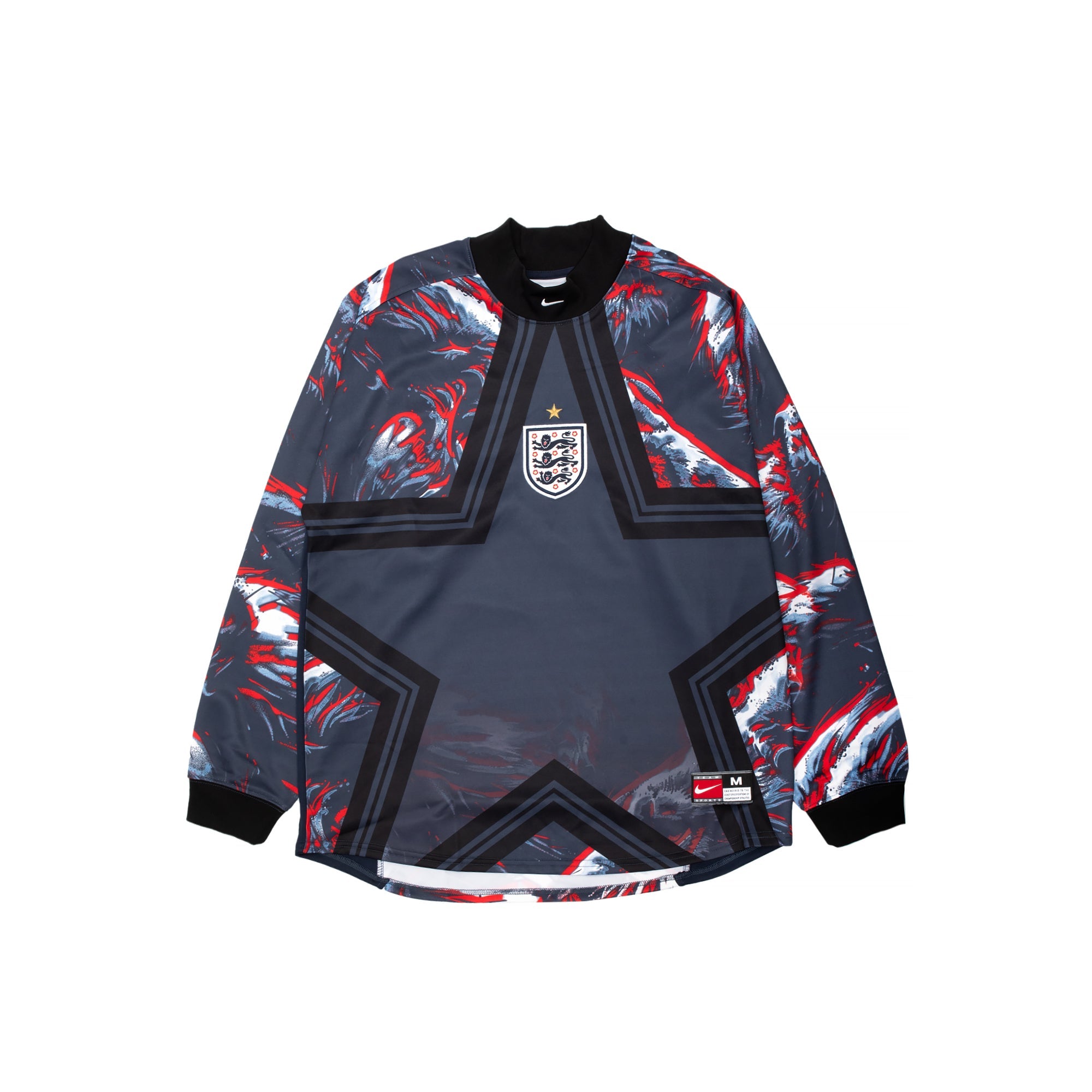 Mens Au Goalkeeper England Jersey Nike – Гарантія оригінальності – боковий вид