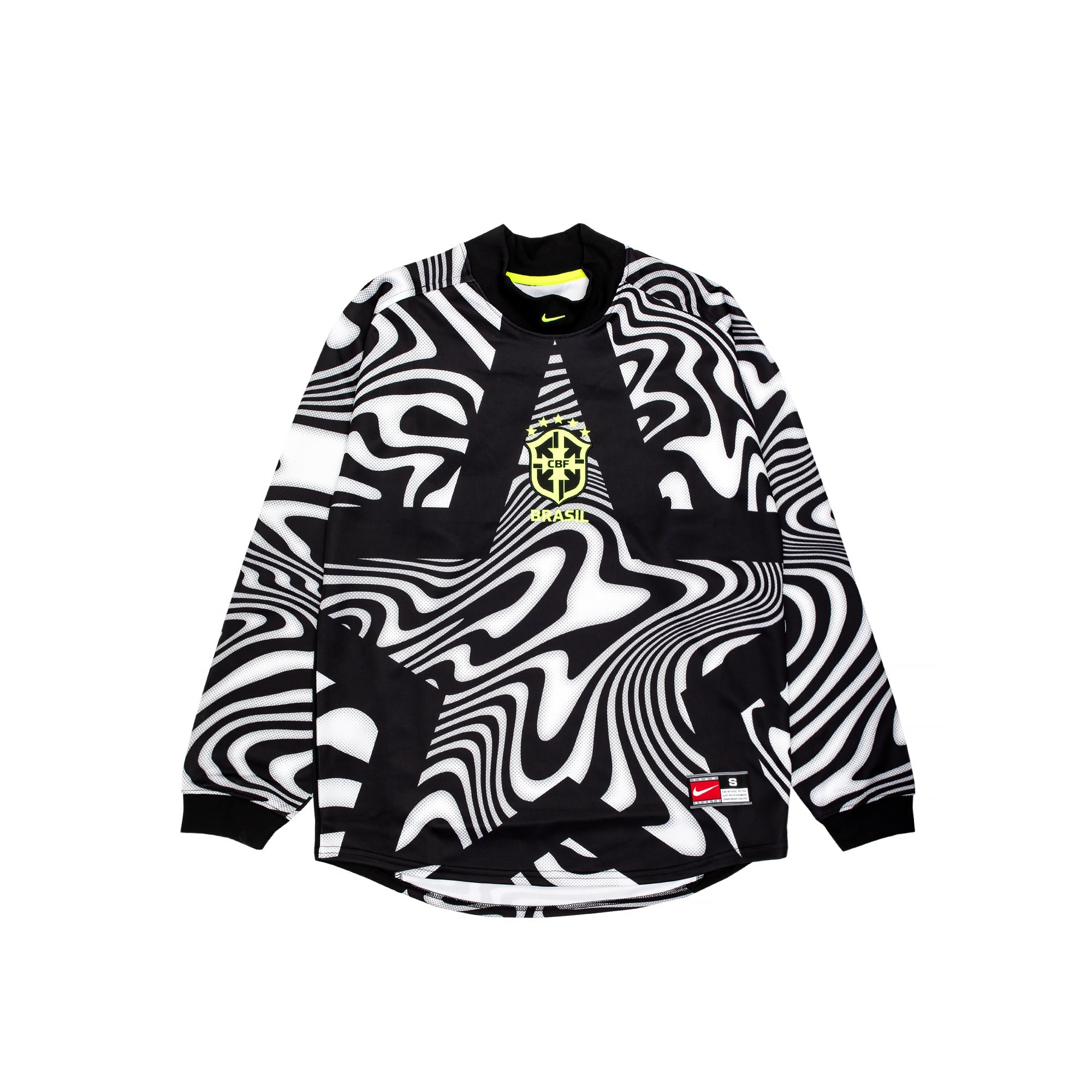 Mens Au Goalkeeper Brazil Jersey Nike – Гарантія оригінальності – боковий вид