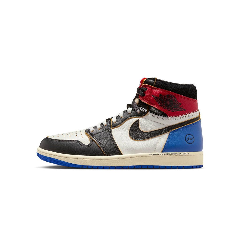 1 X Union La X Fragment Design Mens High Og Sp Shoes Air jordan оригінал – Купити в Україні – боковий вид