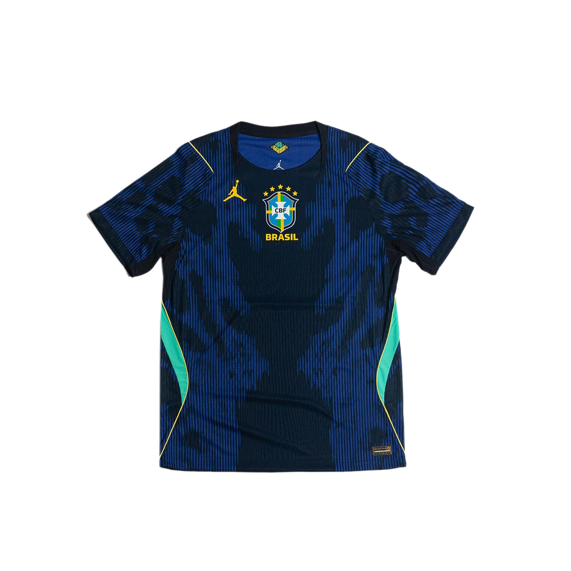 X Cbf Brazil Aero Fit Advance Match Away Jersey Air jordan – Гарантія оригінальності – боковий вид