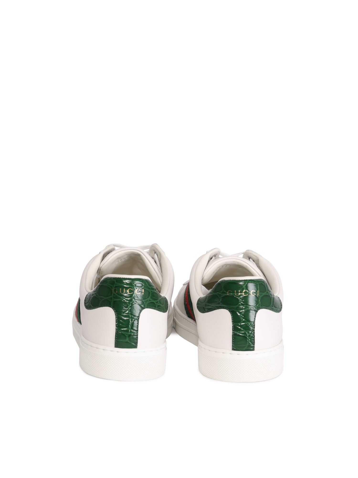 Оригінальна Sneaker Gucci Ace Con Dettaglio Web Gucci – детальний вид