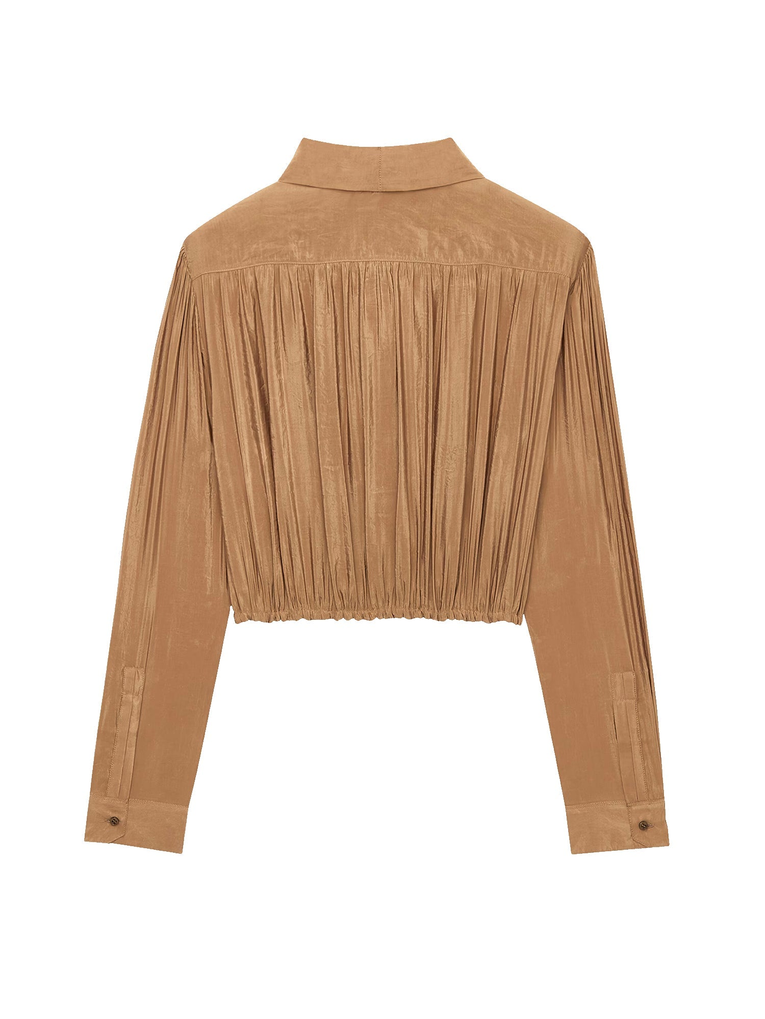 Blusa Con Collo Lavallière In Taffettà Saint laurent – Гарантія оригінальності – детальний вид