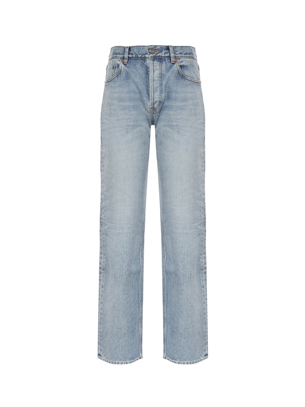 Jeans Dritti In Denim Saint laurent – Гарантія оригінальності – боковий вид