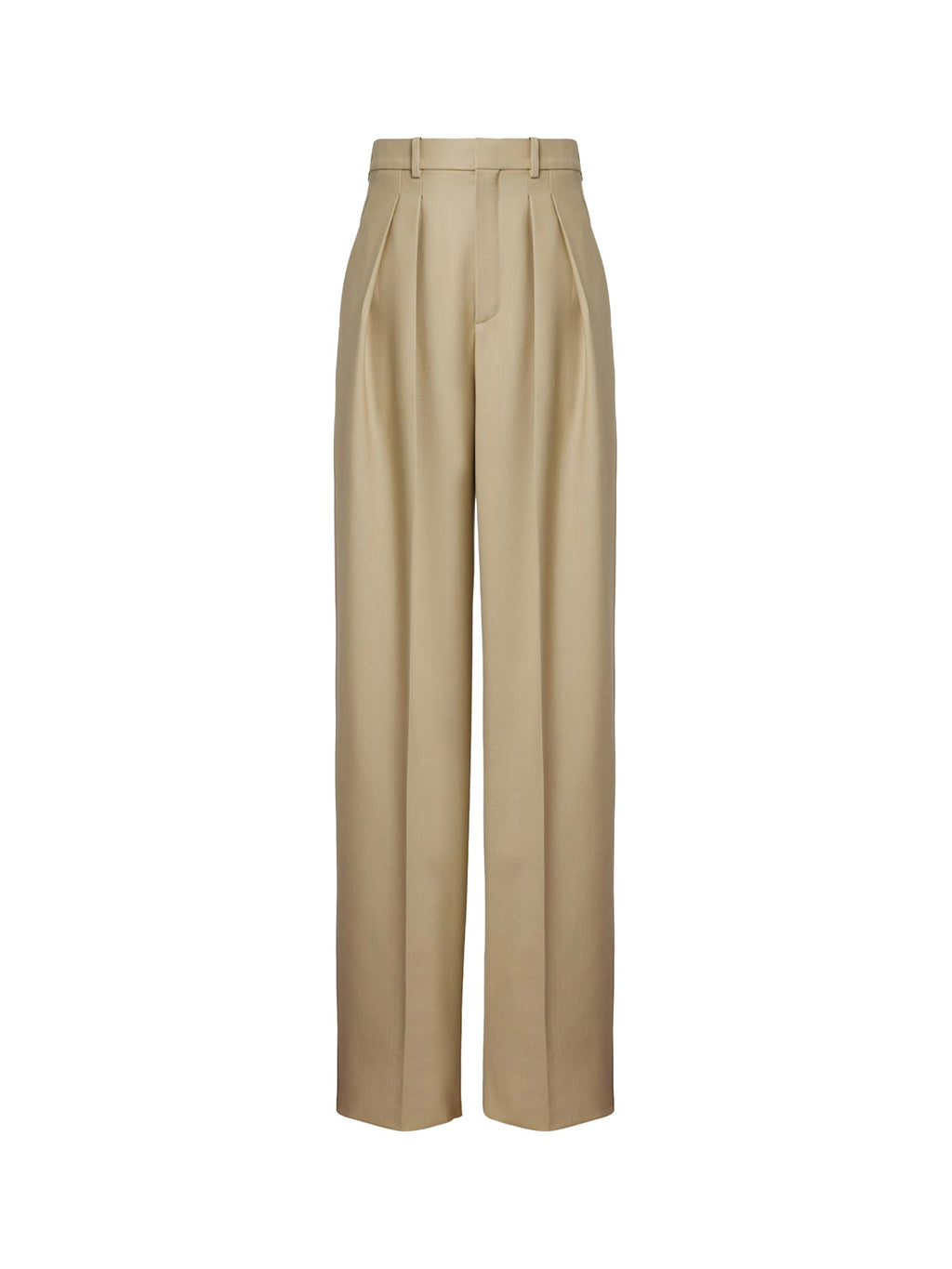 Оригінальна Pantaloni In Lana E Mohair Saint laurent – боковий вид
