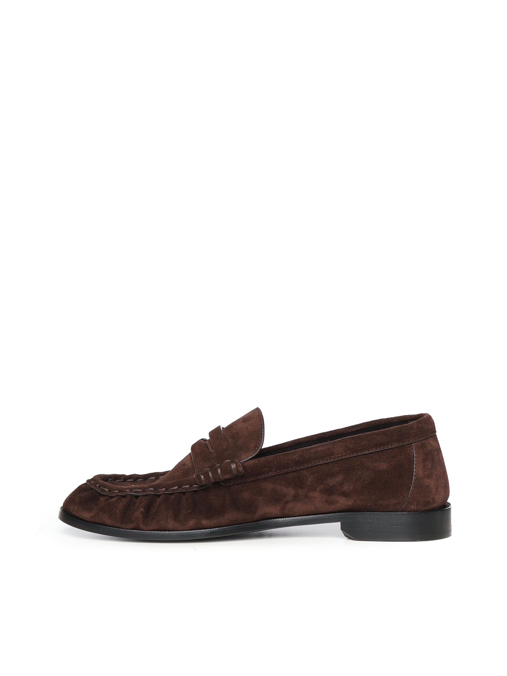 Оригінальна Mocassini Le Loafer Morbidi In Suede Saint laurent – збільшений вид
