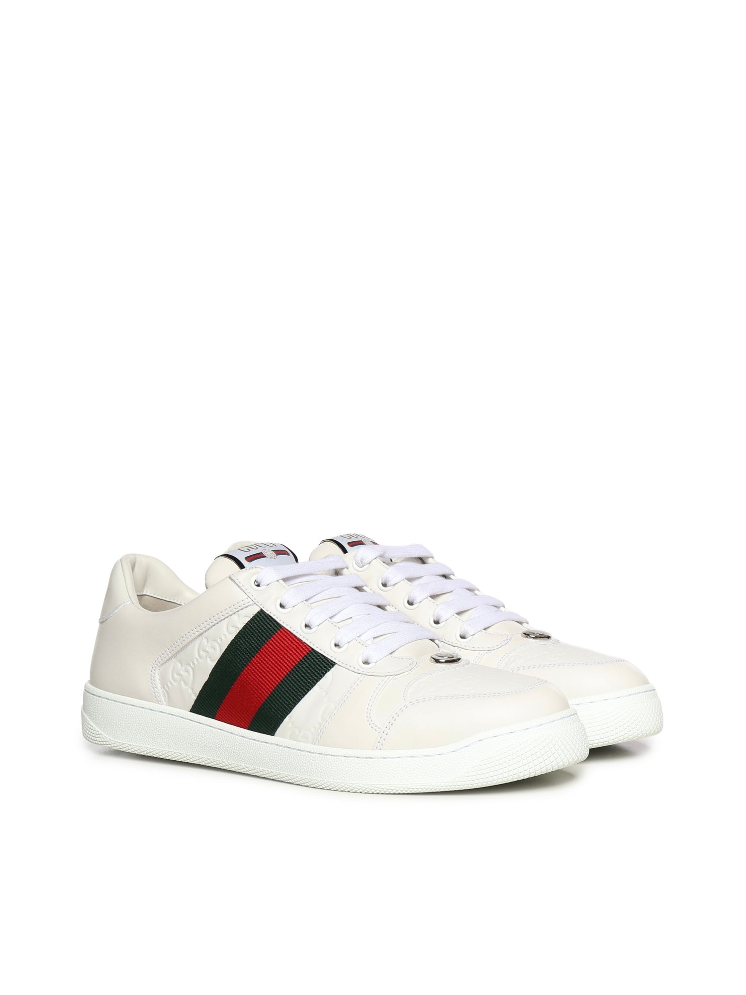 Оригінальна Sneaker Screener In Pelle Gucci – вид ззаду