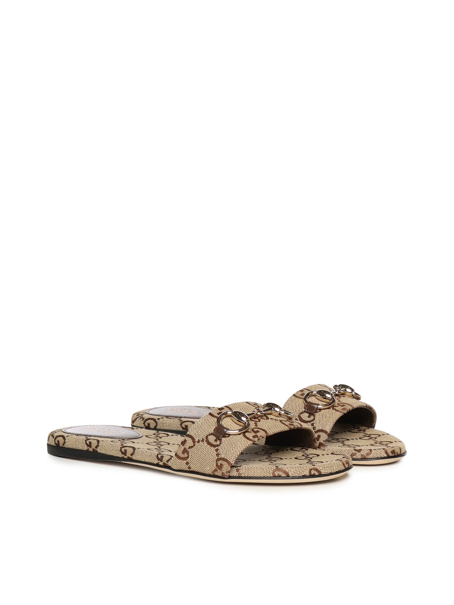 Оригінальна Sandalo Slide Con Morsetto Gucci – вид ззаду