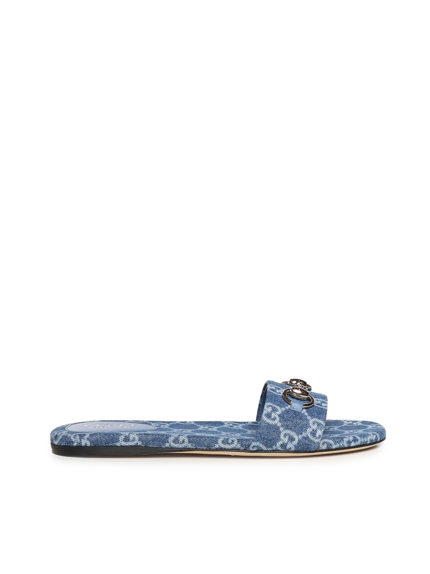 Оригінальна Sandalo Slide Con Morsetto Gucci – боковий вид