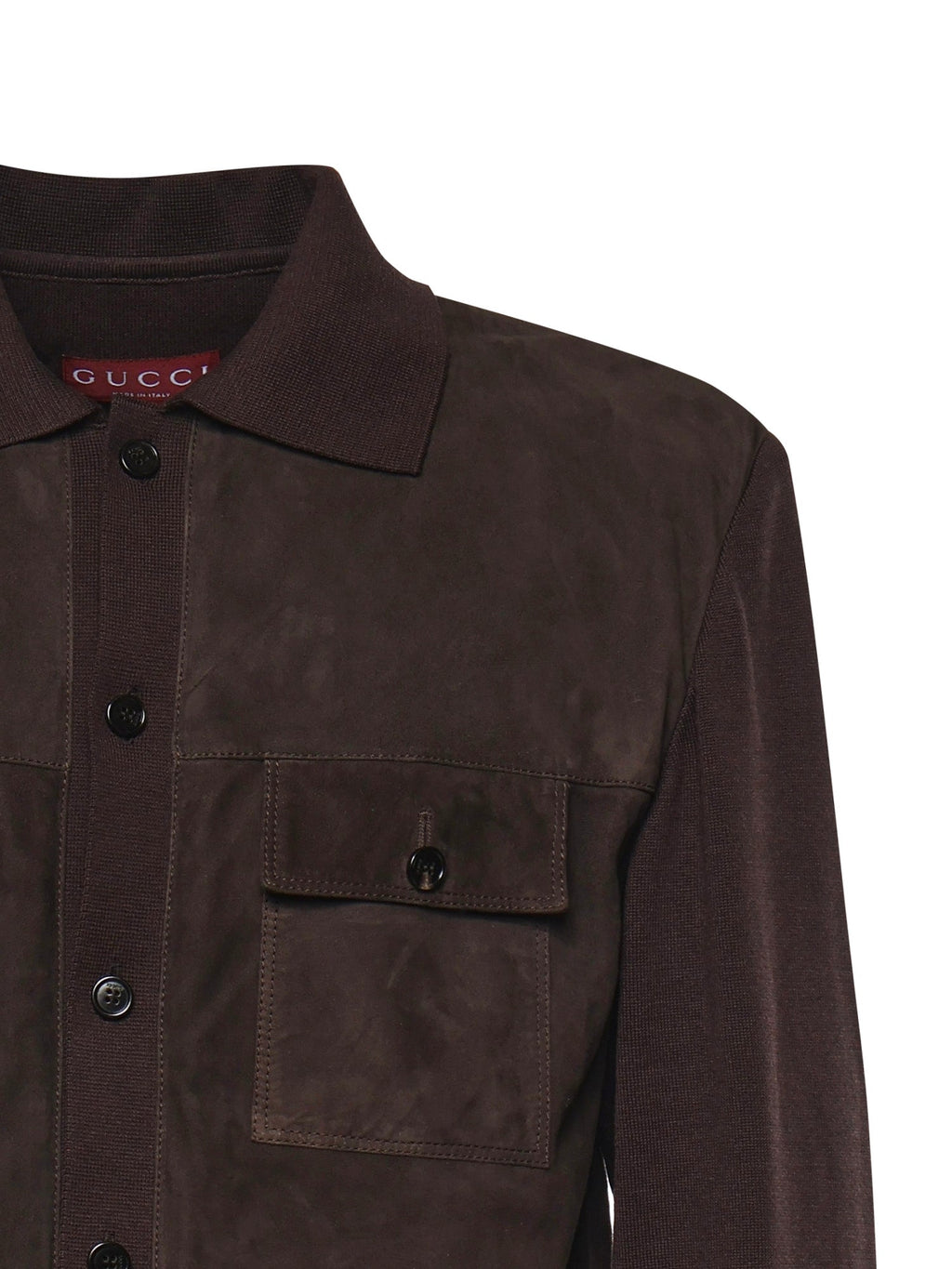Giacca In Pelle Scamosciata Gucci оригінал – Купити в Україні – вид ззаду