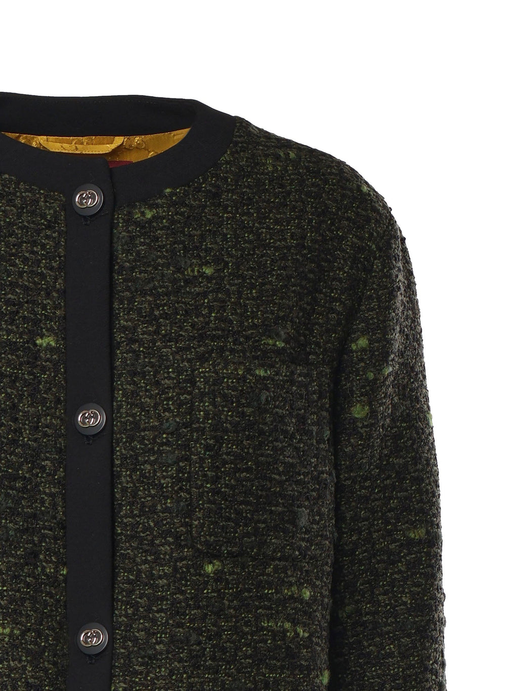 Giacca In Lana Bouclé Gucci оригінал – Купити в Україні – вид ззаду