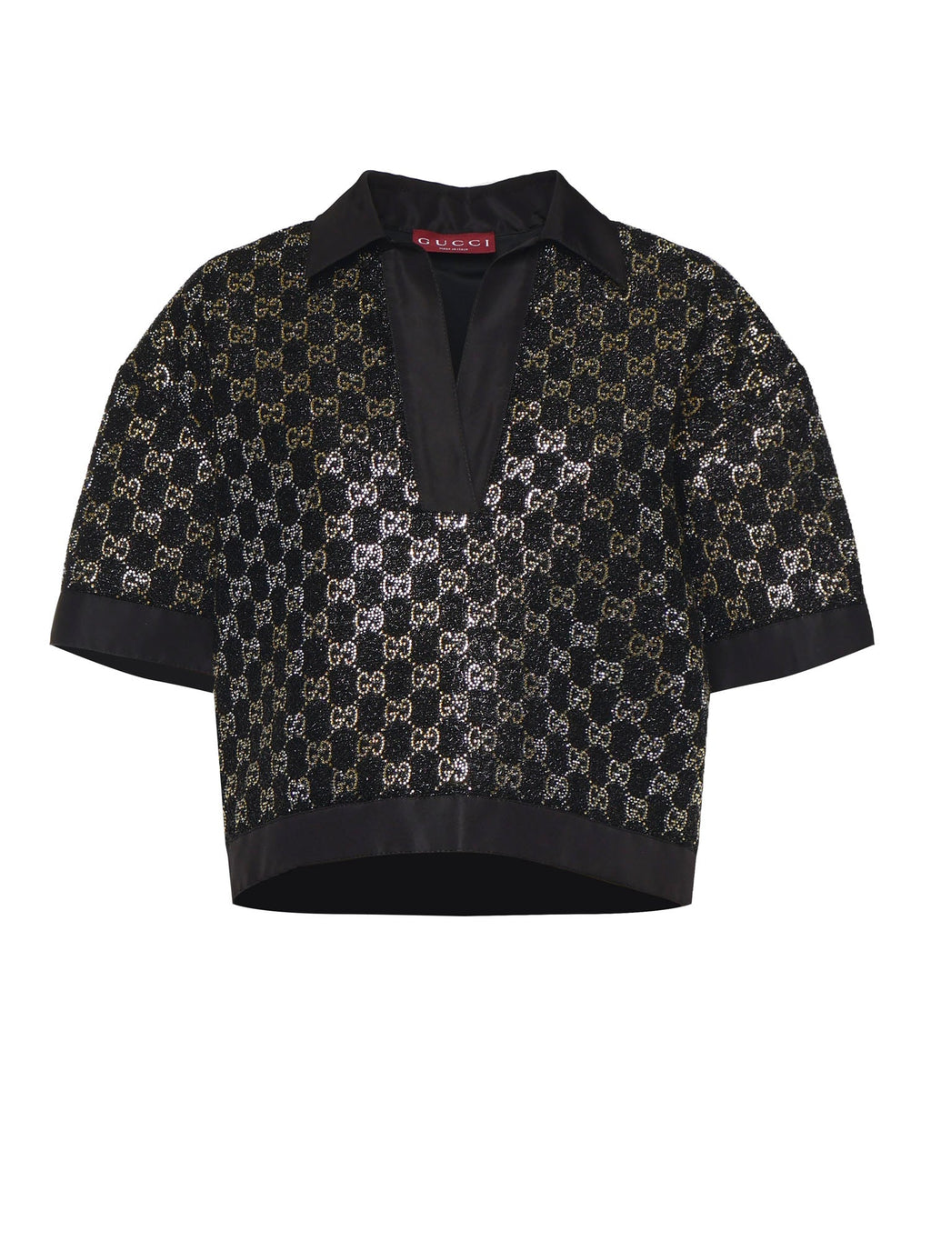 Top In Tweed DI Lana Lamé Gucci оригінал – Купити в Україні – боковий вид