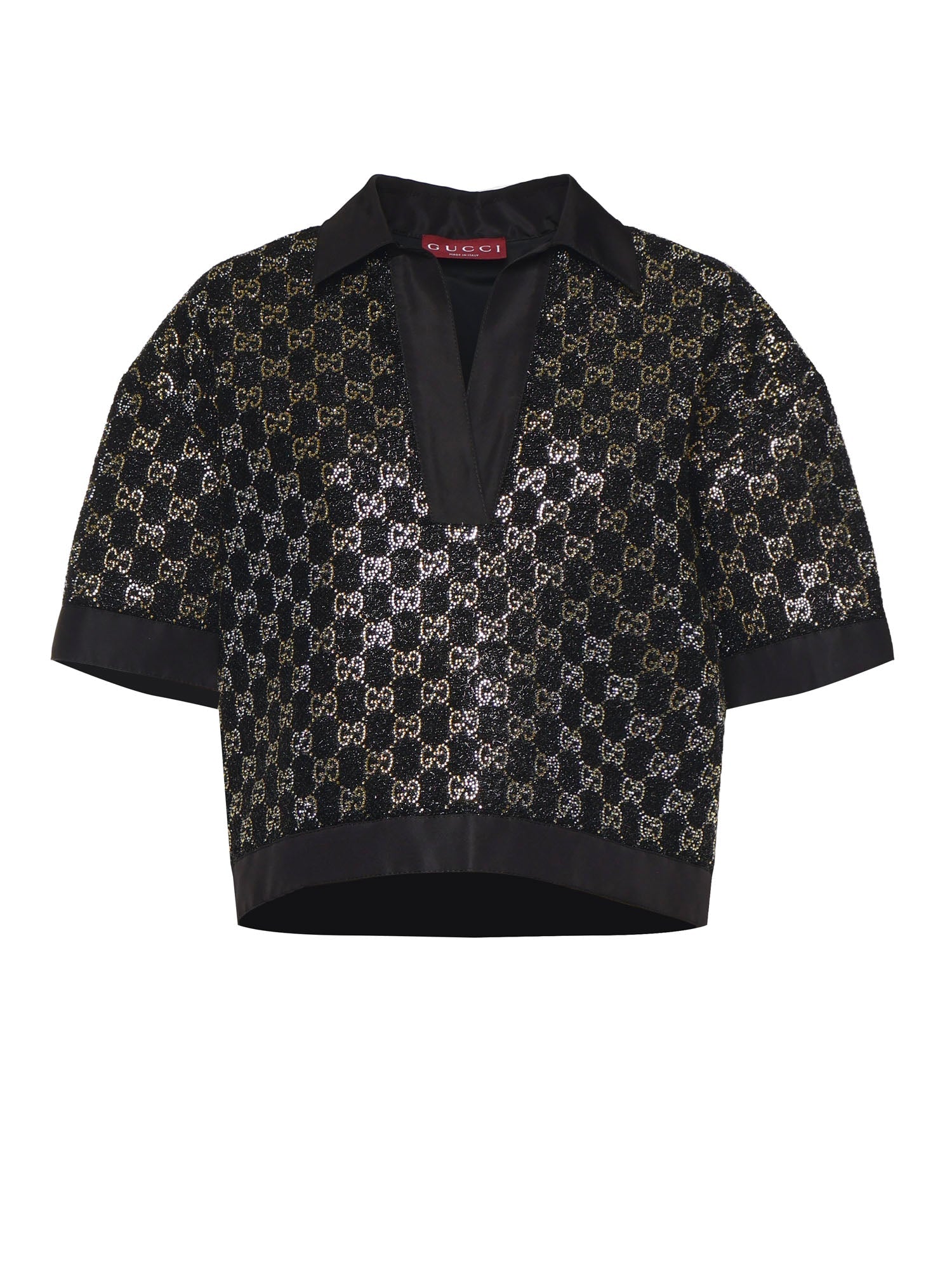 Top In Tweed DI Lana Lamé Gucci оригінал – Купити в Україні – боковий вид