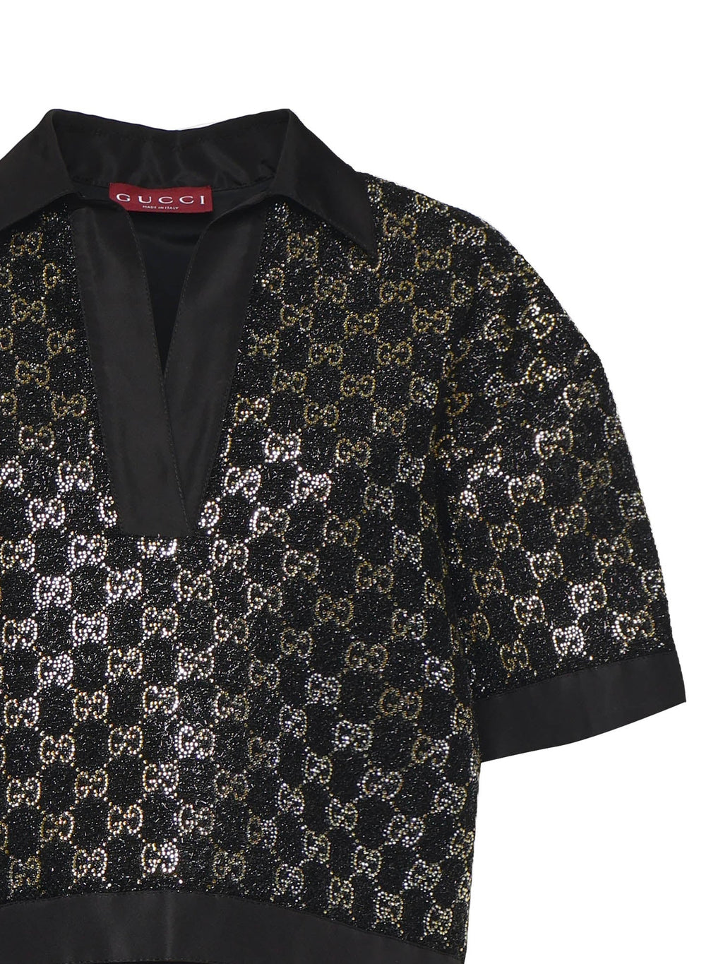 Top In Tweed DI Lana Lamé Gucci оригінал – Купити в Україні – вид ззаду