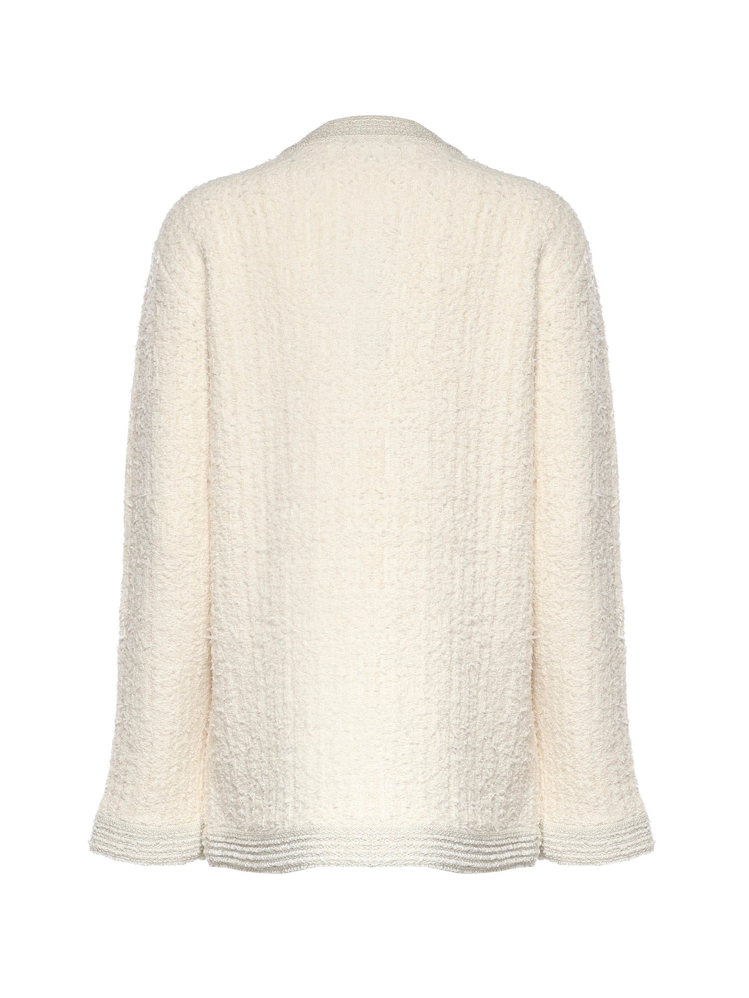 Cardigan In Lana Bouclé Lamé Gucci – Гарантія оригінальності – детальний вид