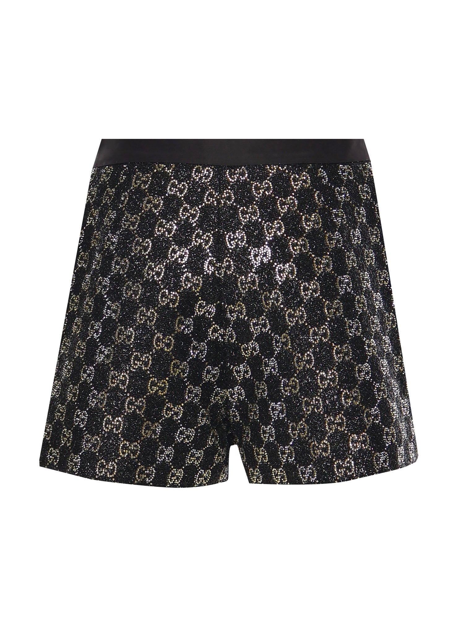 Shorts In Tweed DI Lana Lamé Ricamati Gucci – Гарантія оригінальності – детальний вид