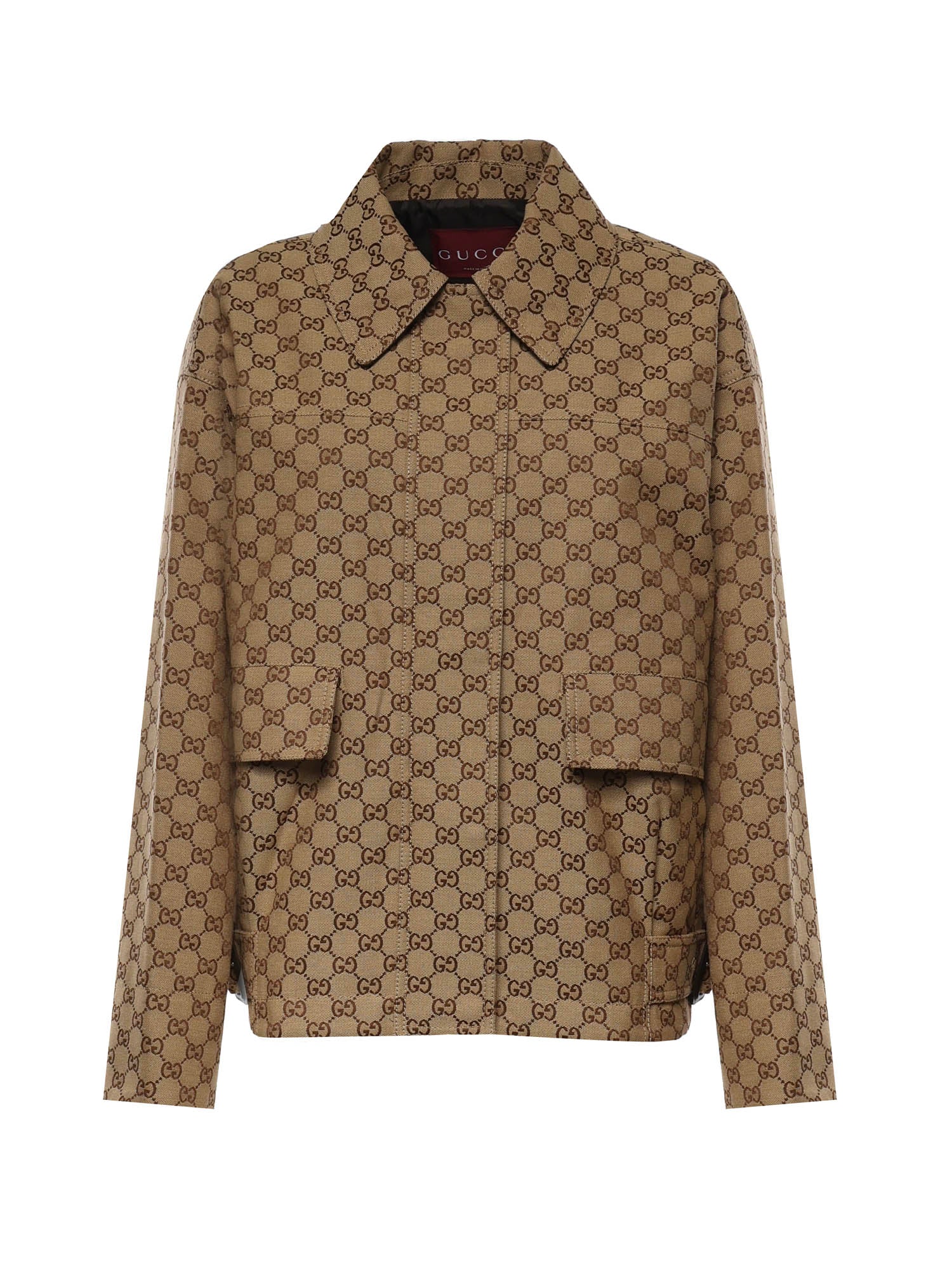 Оригінальна Bomber In Tessuto Gg Gucci – боковий вид