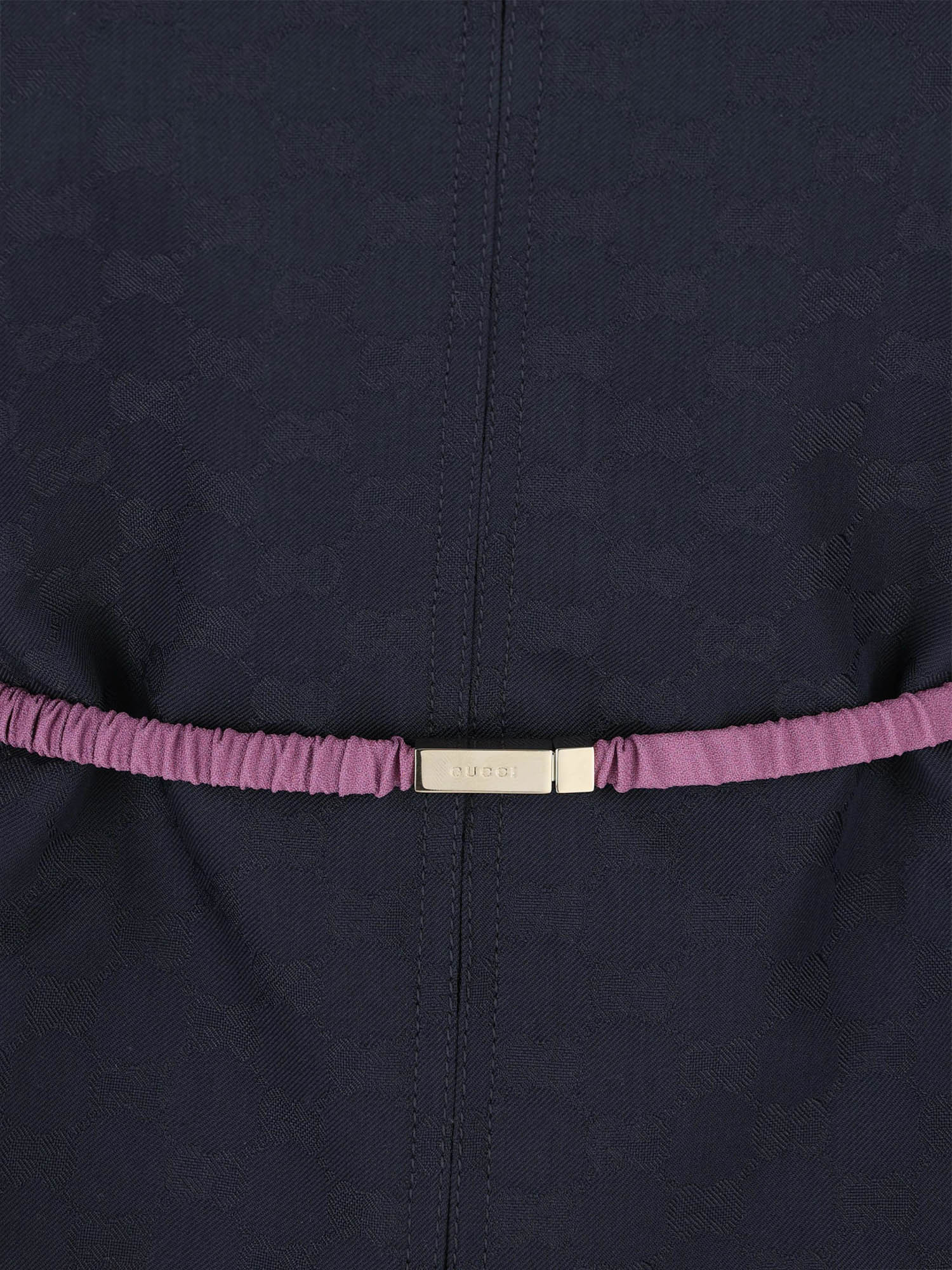 Giacca In Gabardina DI Cotone Gg Con Zip Gucci – Гарантія оригінальності – вид ззаду