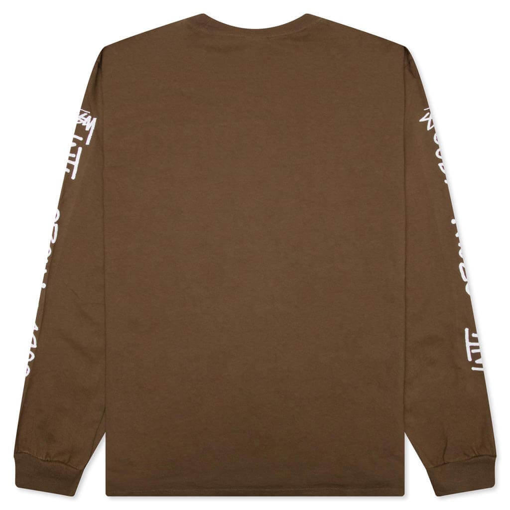 Оригінальна International Crew Pigment Dyed L Stussy – вид ззаду