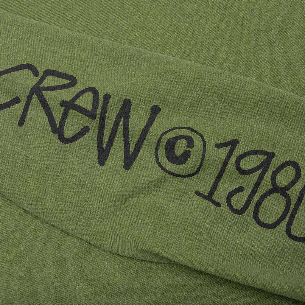 Оригінальна International Crew Pigment Dyed L Stussy – детальний вид