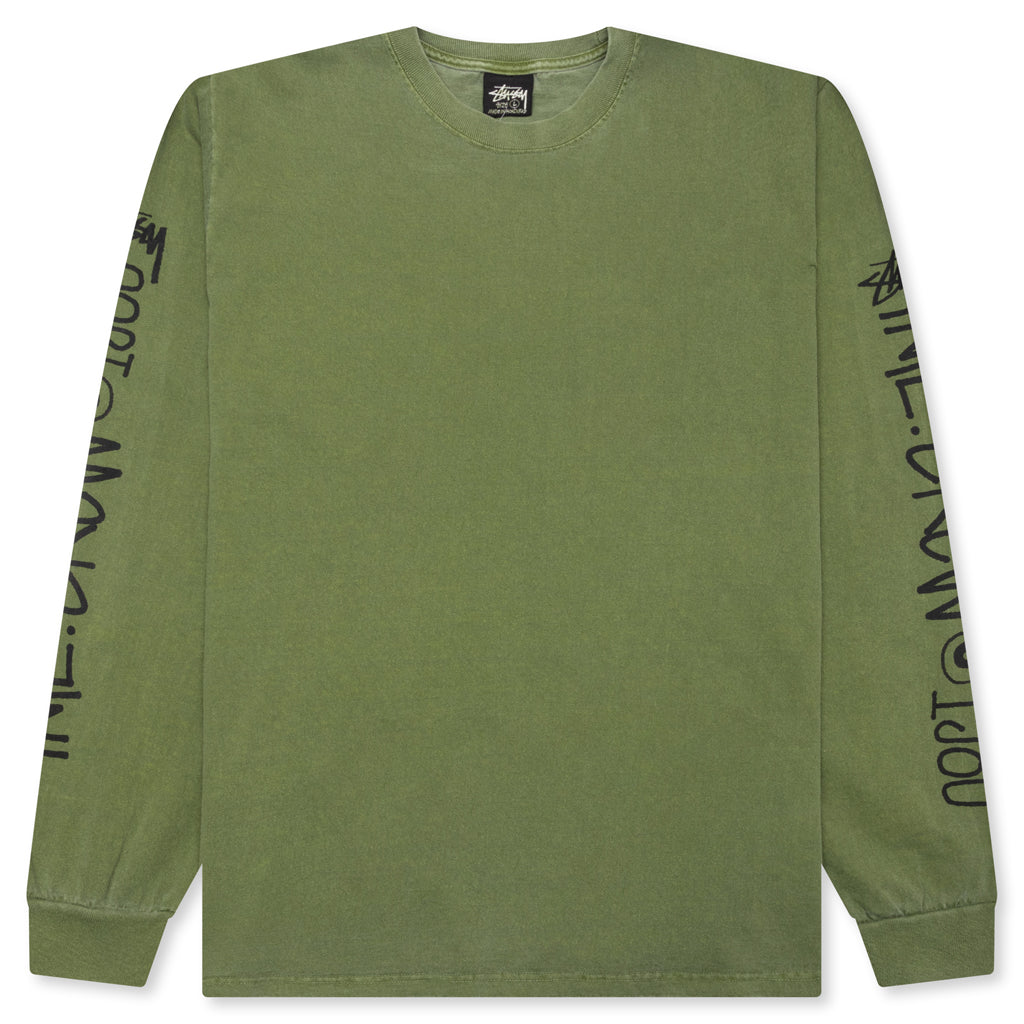 Оригінальна International Crew Pigment Dyed L Stussy – боковий вид
