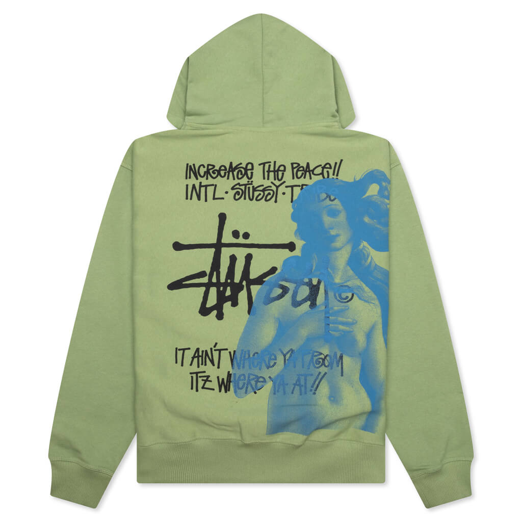Оригінальна Ist Venus Zip-Up Hoodie Stussy – вид ззаду
