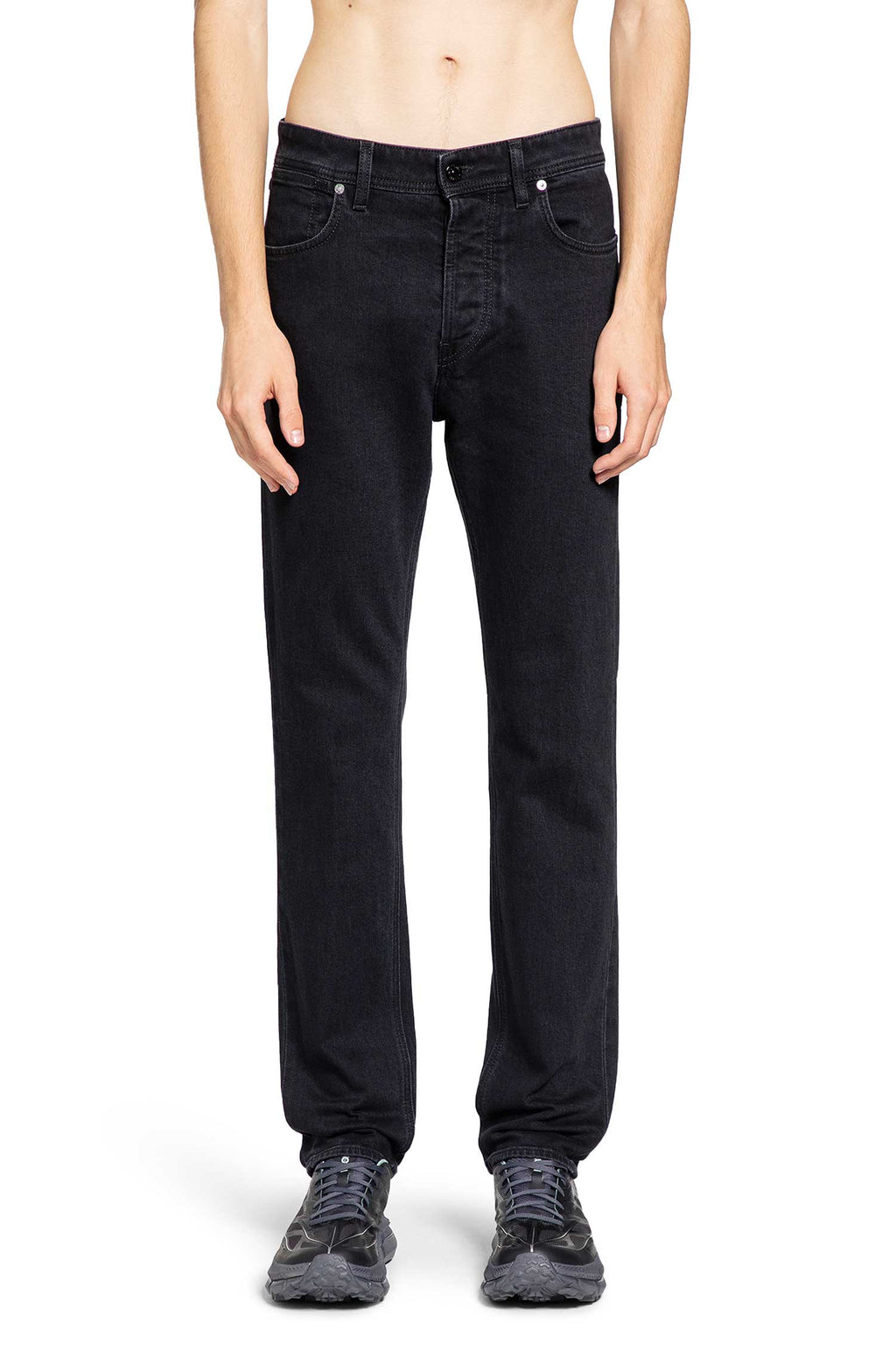 Оригінальна Slim Fit Stretch Denim Jeans Stone island – вид ззаду