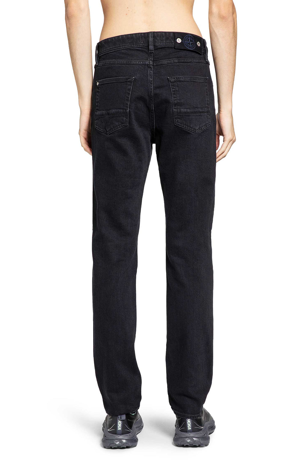 Оригінальна Slim Fit Stretch Denim Jeans Stone island – збільшений вид