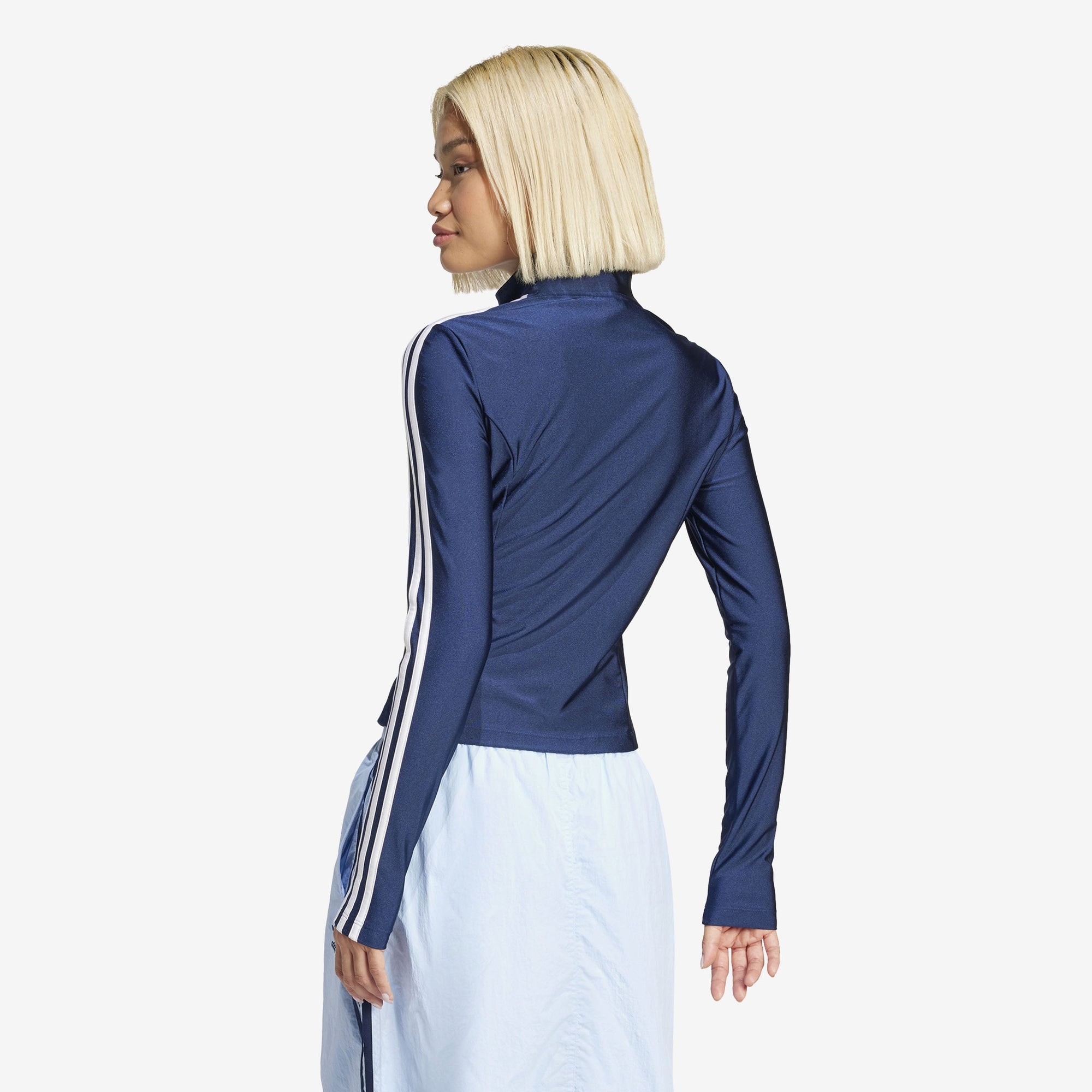 Wmns Adicolor 3 Stripe Slim Track Top Adidas оригінал – Купити в Україні – детальний вид
