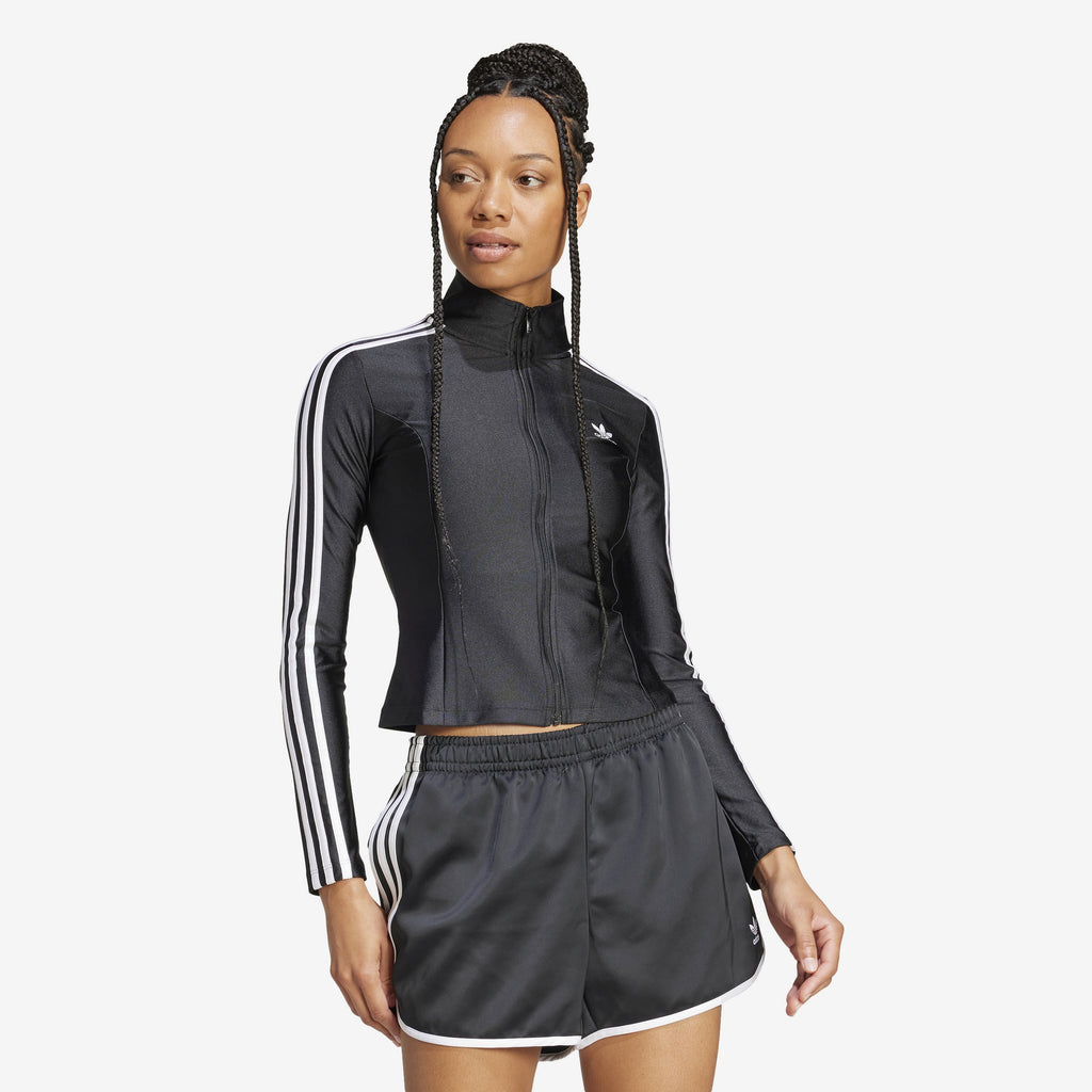 Wmns Adicolor 3 Stripe Slim Track Top Adidas оригінал – Купити в Україні – вид ззаду