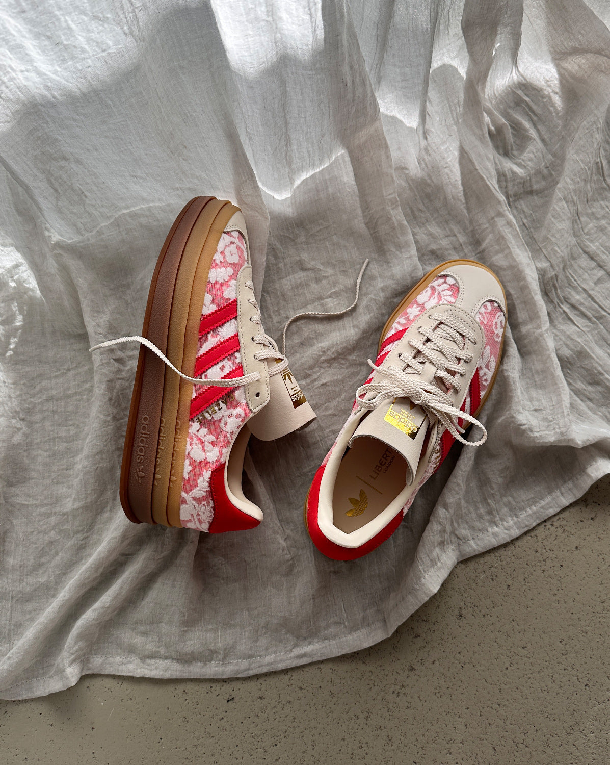 Оригінальна X Liberty London Gazelle Bold W Adidas – вид ззаду - ADIDAS
