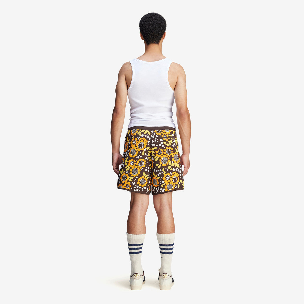 Оригінальна Knit Floral Short X Wales Bonner Adidas – збільшений вид - ADIDAS