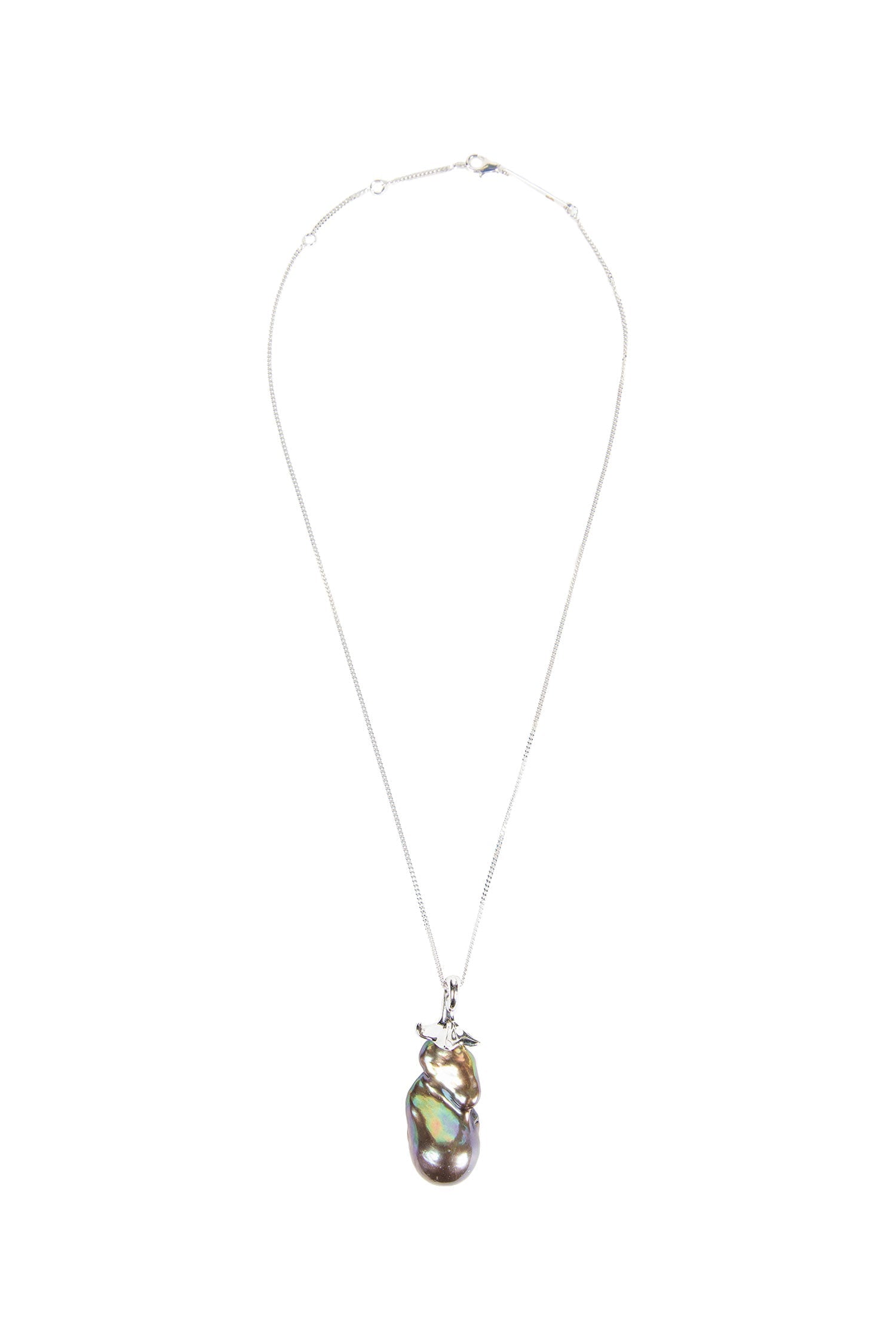 Aubergine Necklace Loewe – Гарантія оригінальності – боковий вид