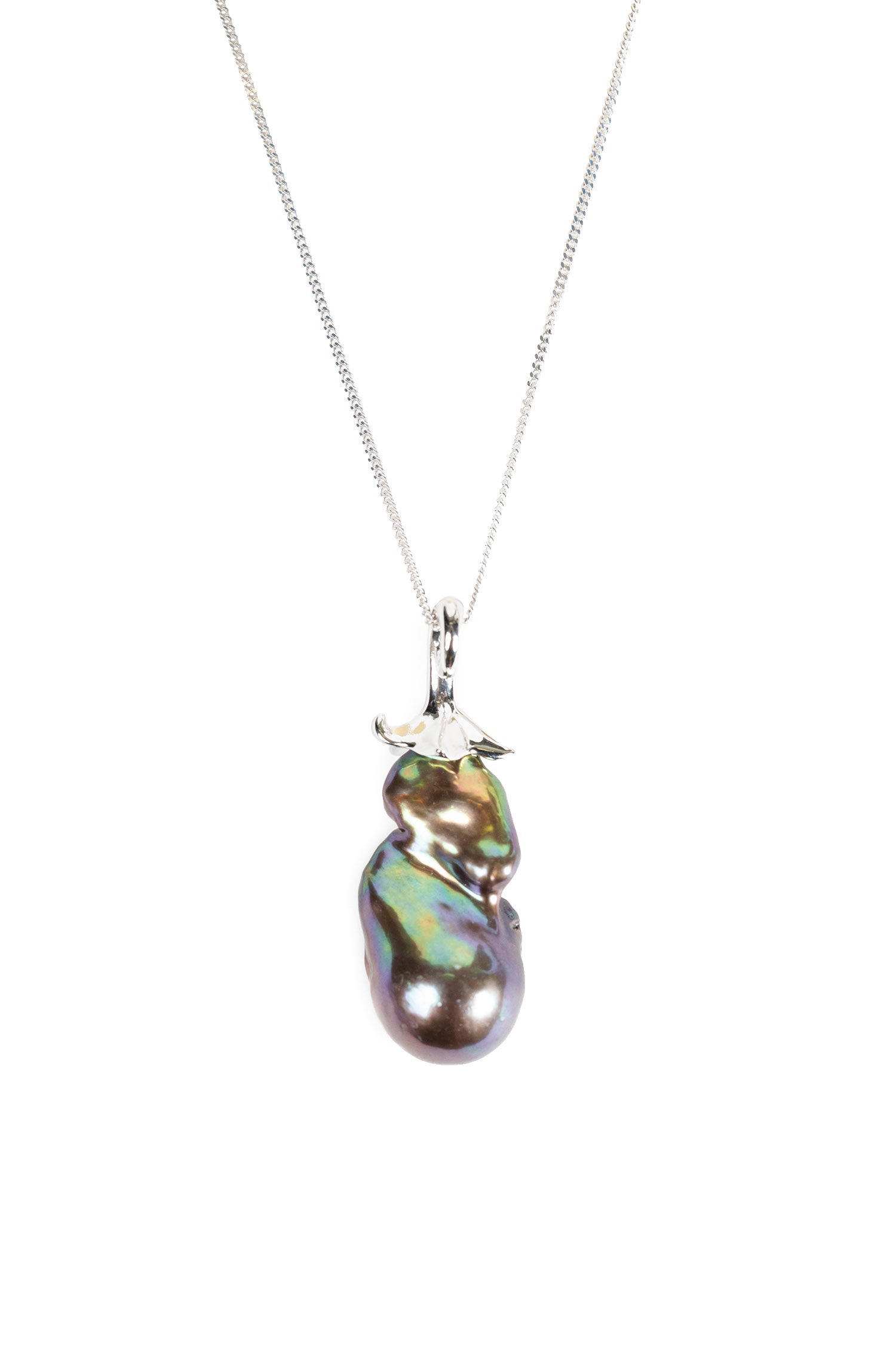 Aubergine Necklace Loewe – Гарантія оригінальності – вид ззаду