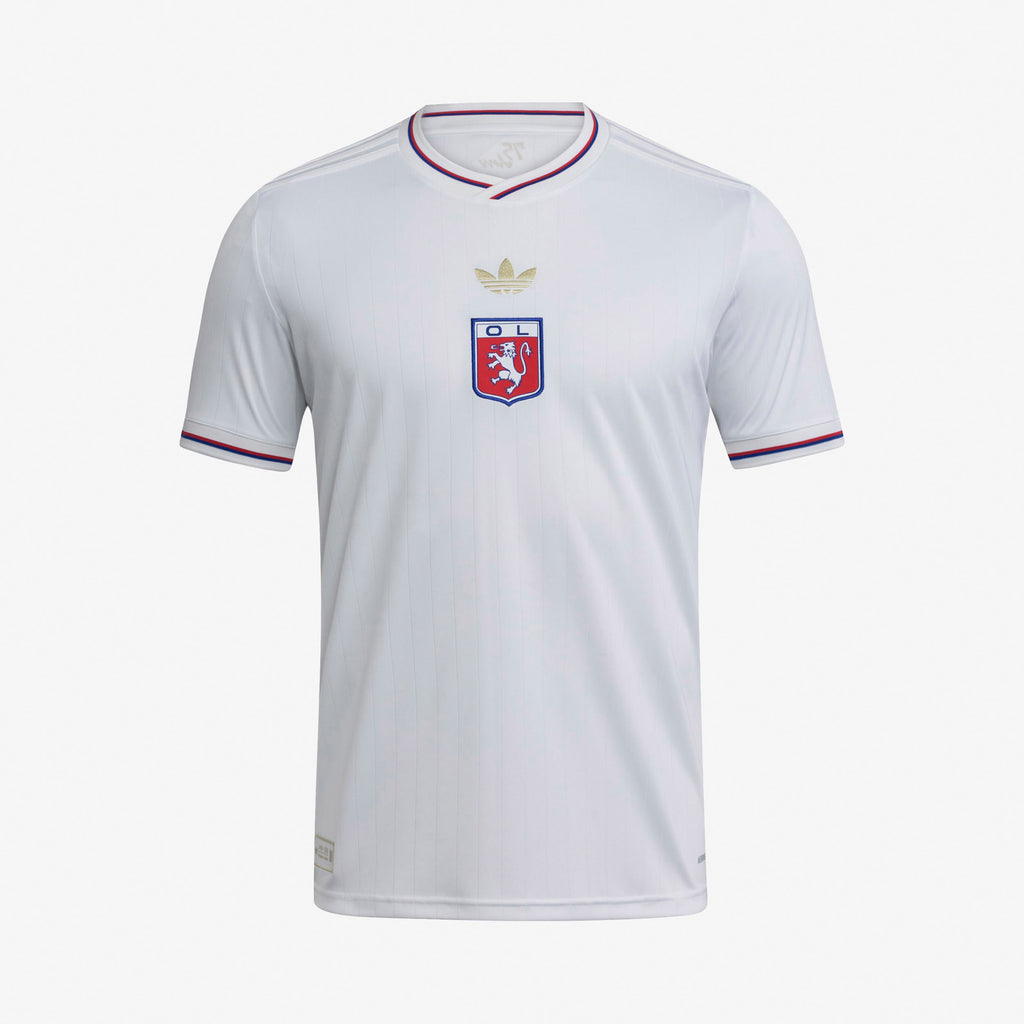 Olympique Lyonnais 75 Years Anniversary Jersey Adidas оригінал – Купити в Україні – боковий вид