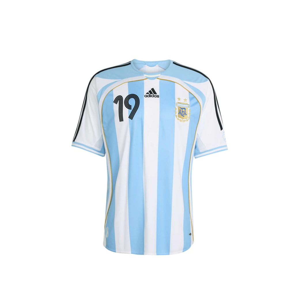 Оригінальна Mens Argentina Home 2006 Messi Jersey Adidas – боковий вид