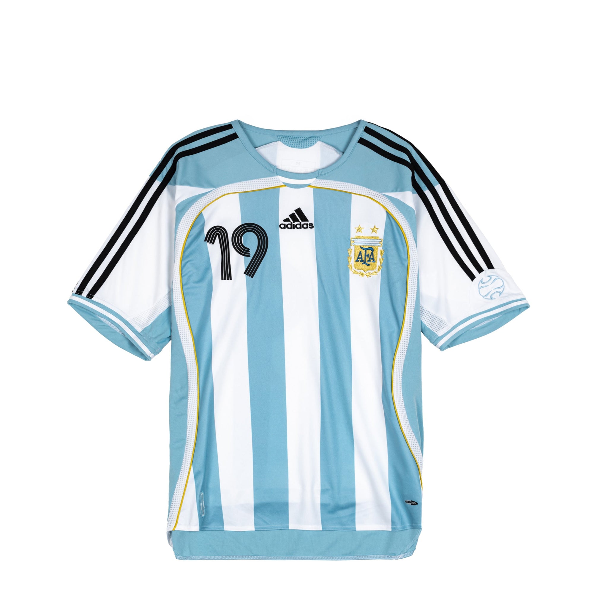 Оригінальна Argentina Home Jersey 2006 Messi Adidas – боковий вид - ADIDAS