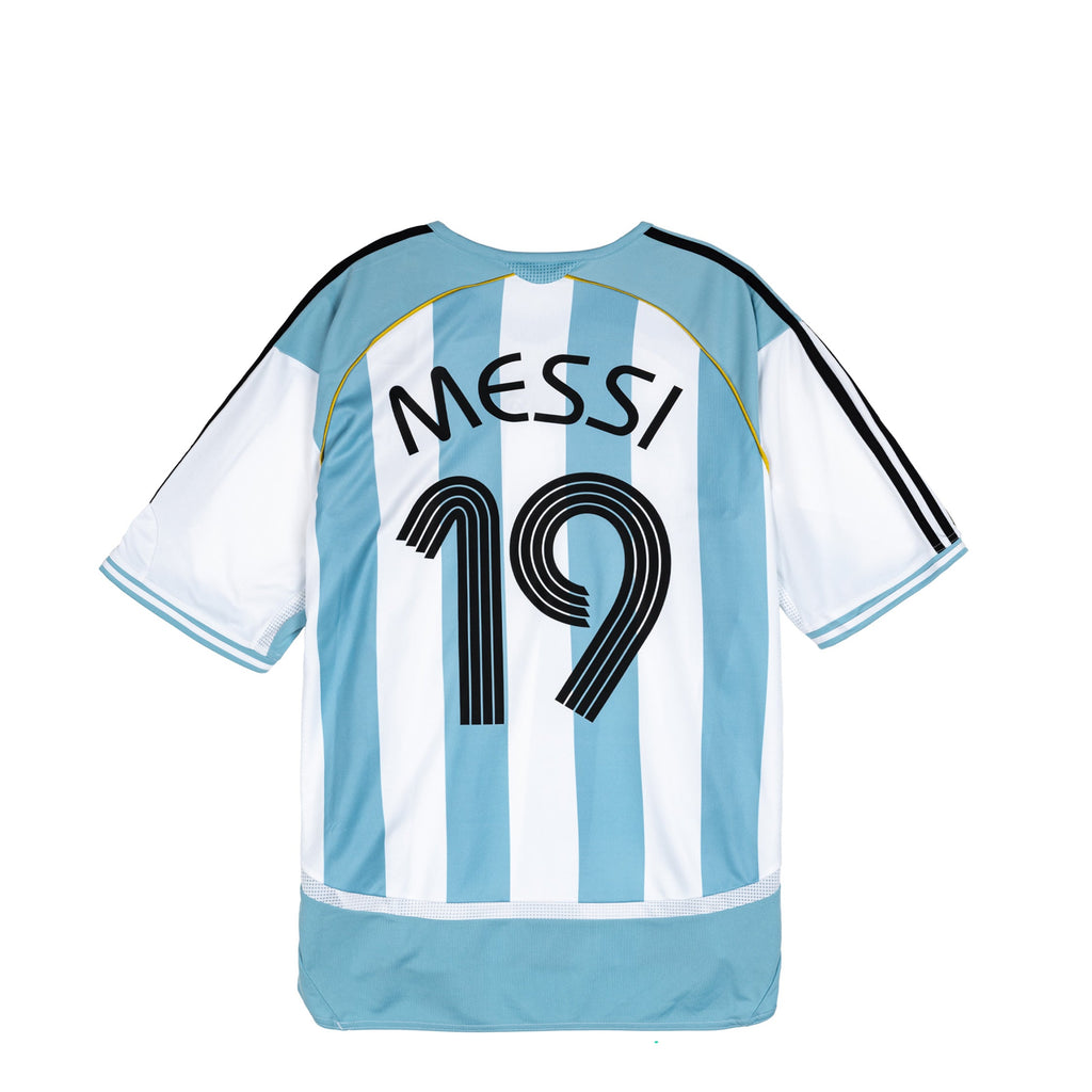 Оригінальна Argentina Home Jersey 2006 Messi Adidas – вид ззаду