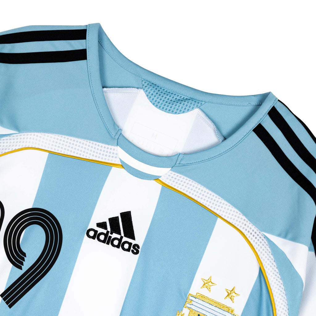 Оригінальна Argentina Home Jersey 2006 Messi Adidas – детальний вид