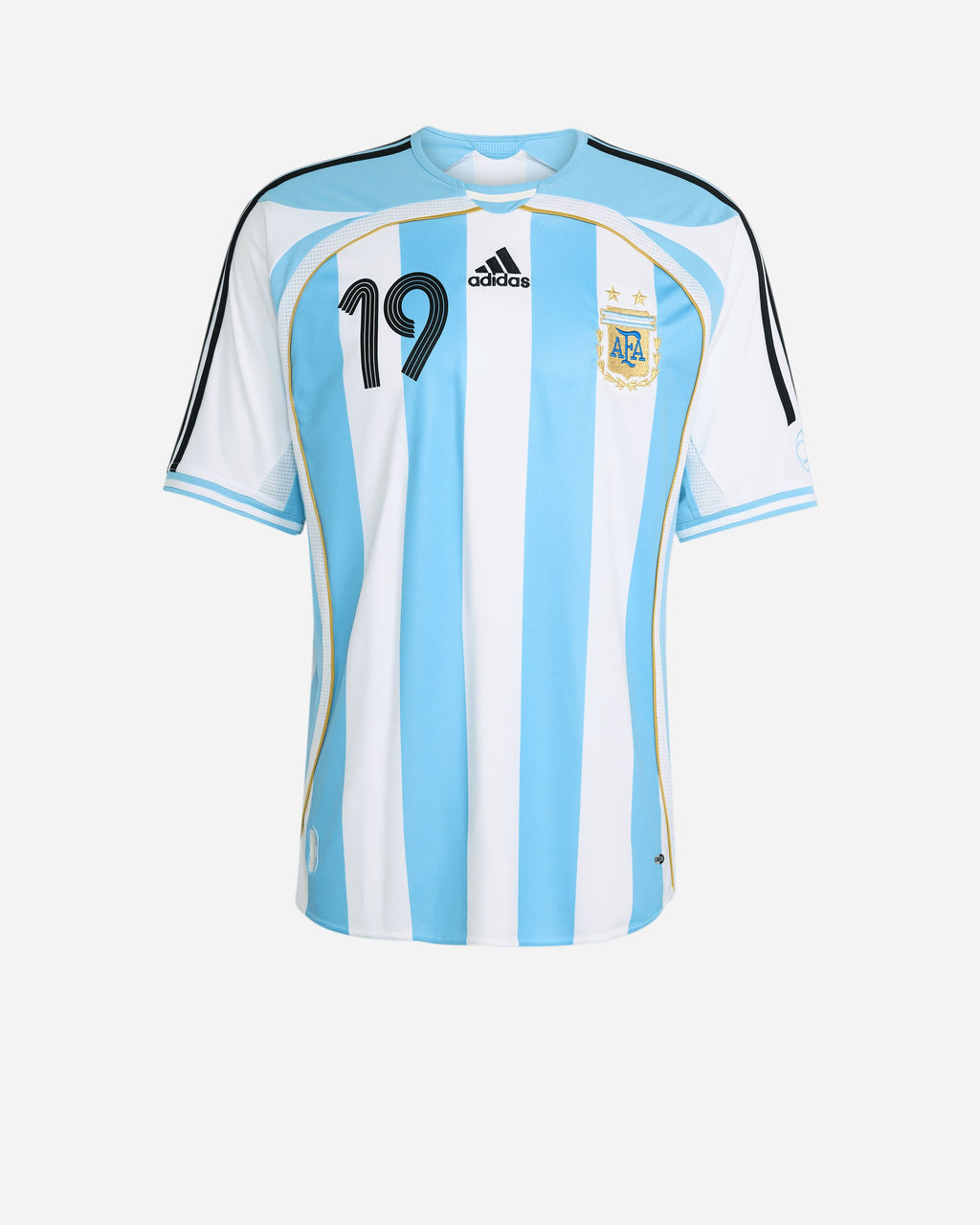 Оригінальна Argentina Home Jersey 2006 Messi Adidas – боковий вид