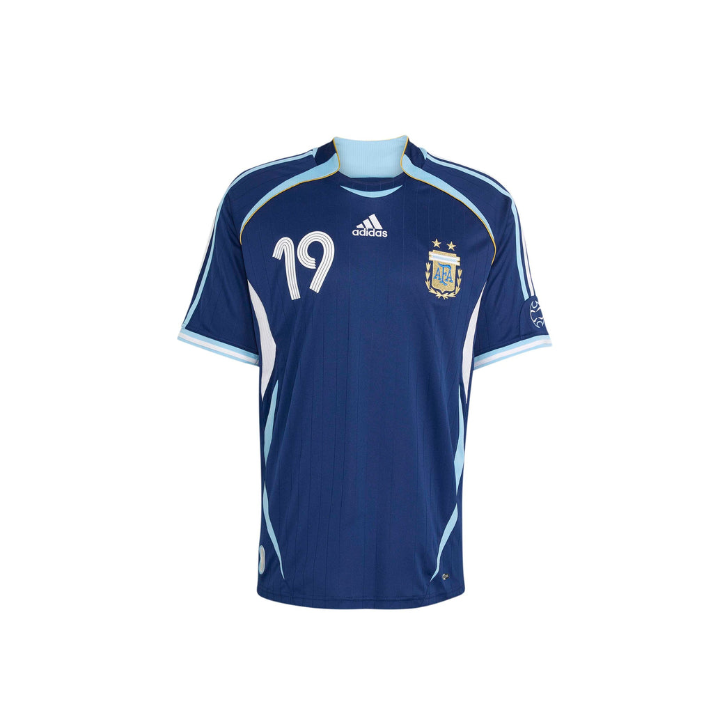 Оригінальна Mens Argentina Home 2006 Messi Jersey Adidas – боковий вид