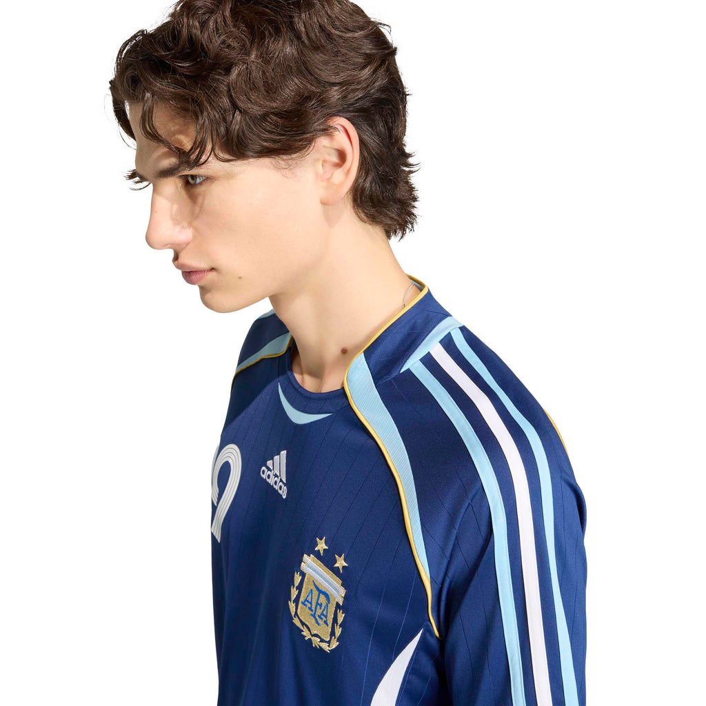 Оригінальна Mens Argentina Home 2006 Messi Jersey Adidas – збільшений вид