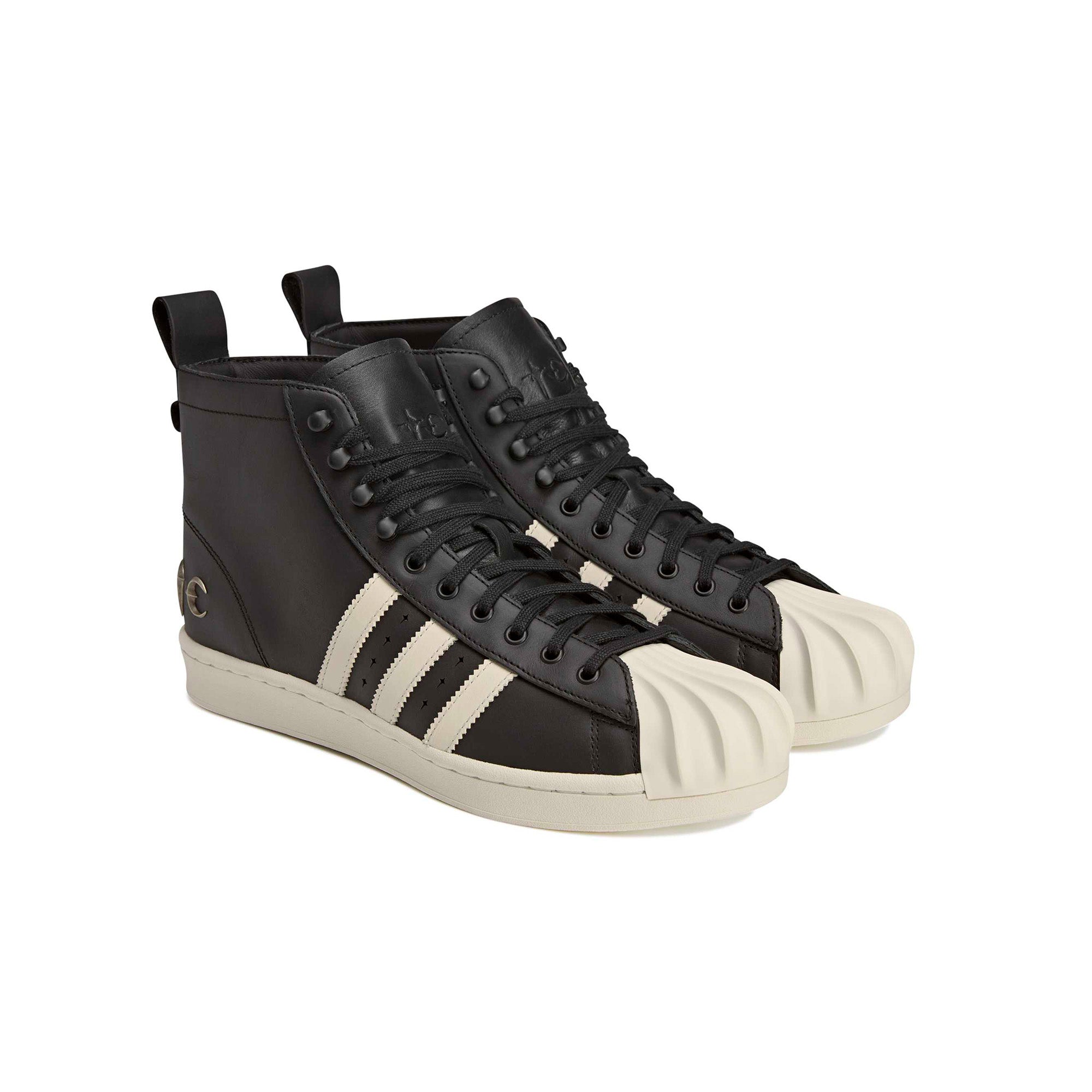 Оригінальна x Thug Club Mens Superstar Shoes ADIDAS – вид ззаду