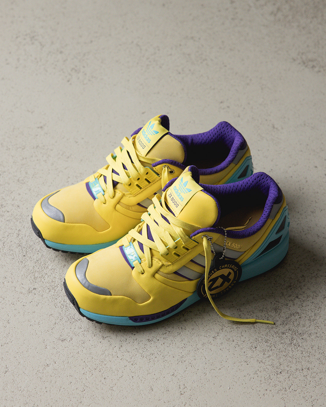 Оригінальна Zx 8000 Consortium *jacques Chassaing & Markus Thaler* Adidas – вид ззаду - ADIDAS