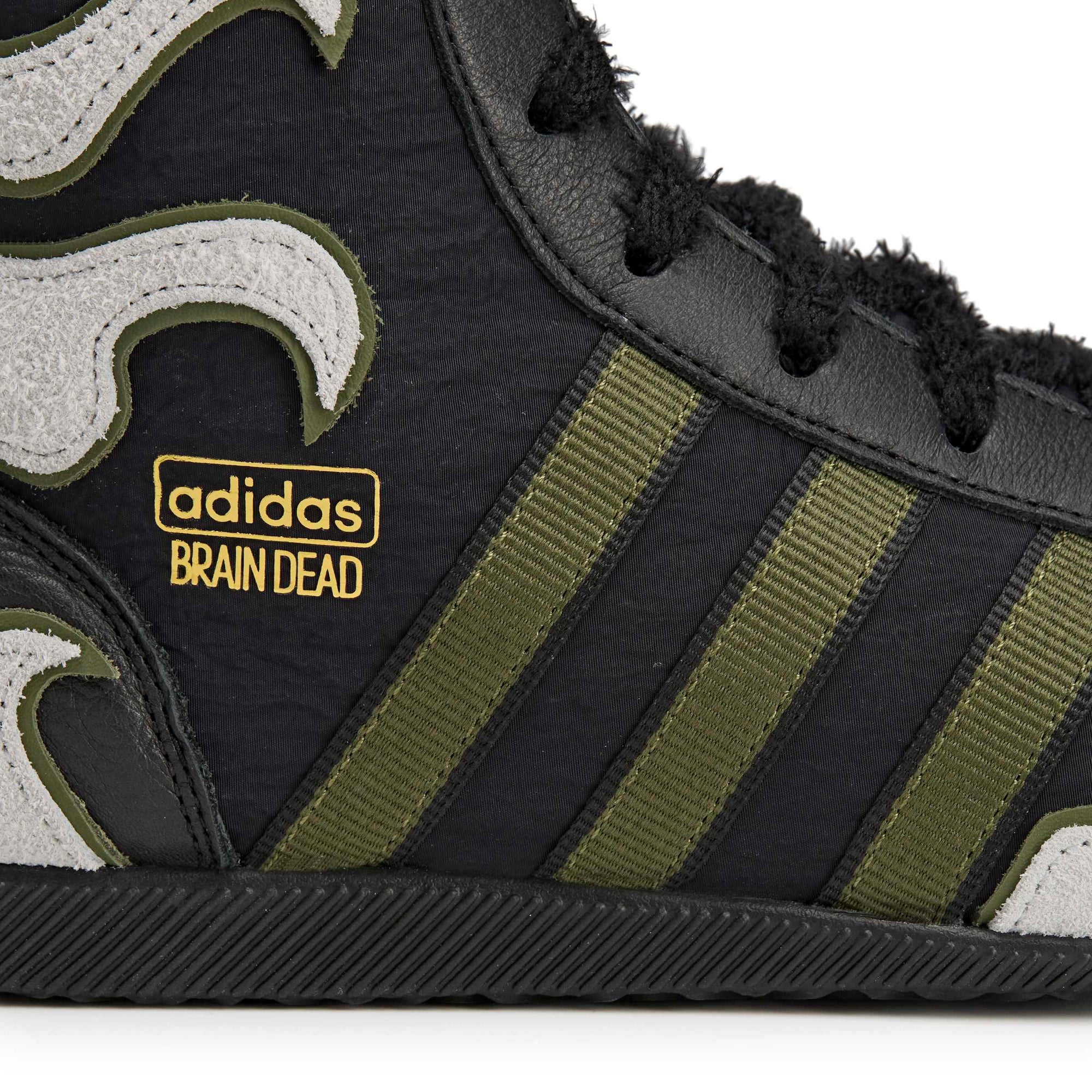 Оригінальна x Brain Dead Mens Japan Hi Shoes ADIDAS – збільшений вид