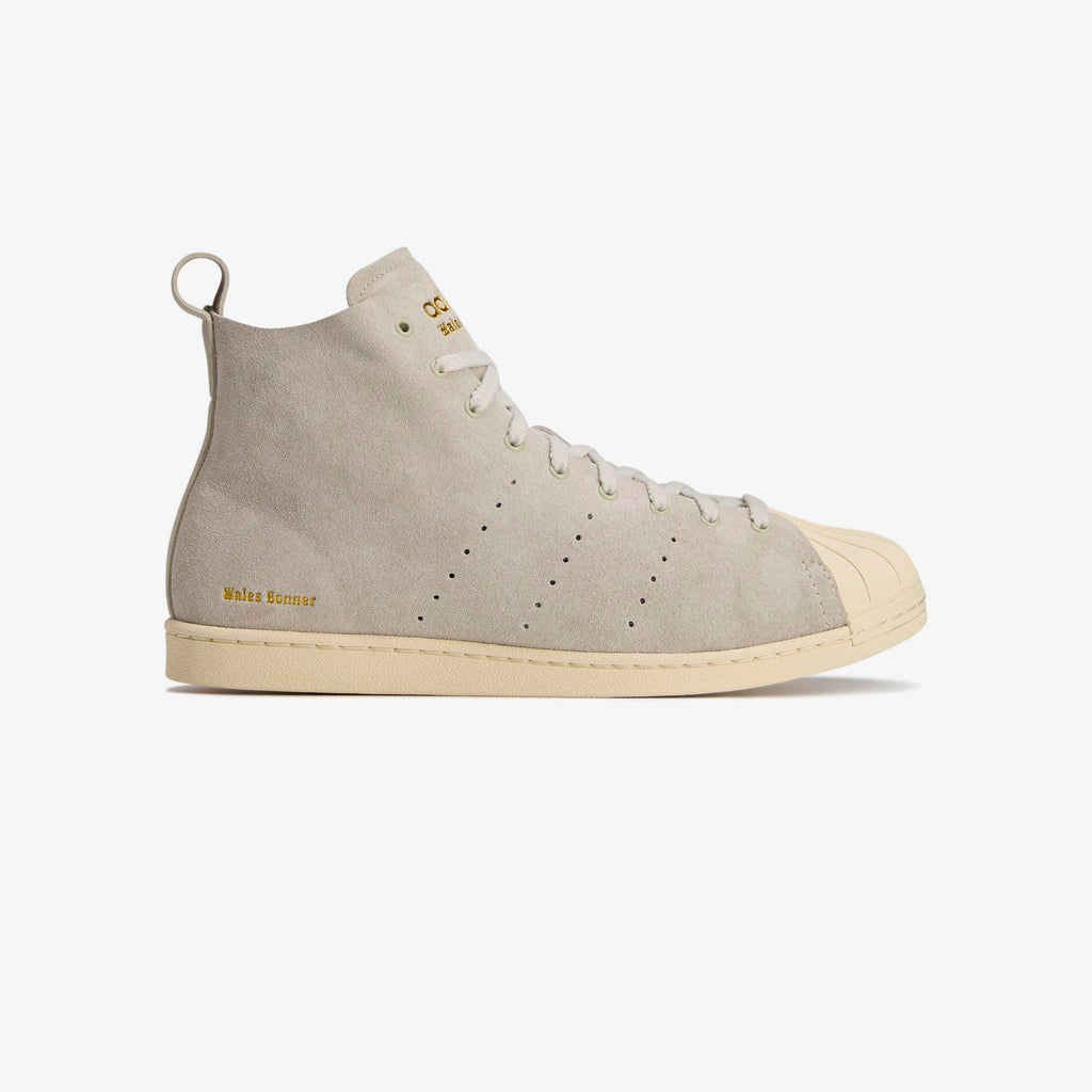 Оригінальна Superstar Hi X Wales Bonner Adidas – боковий вид