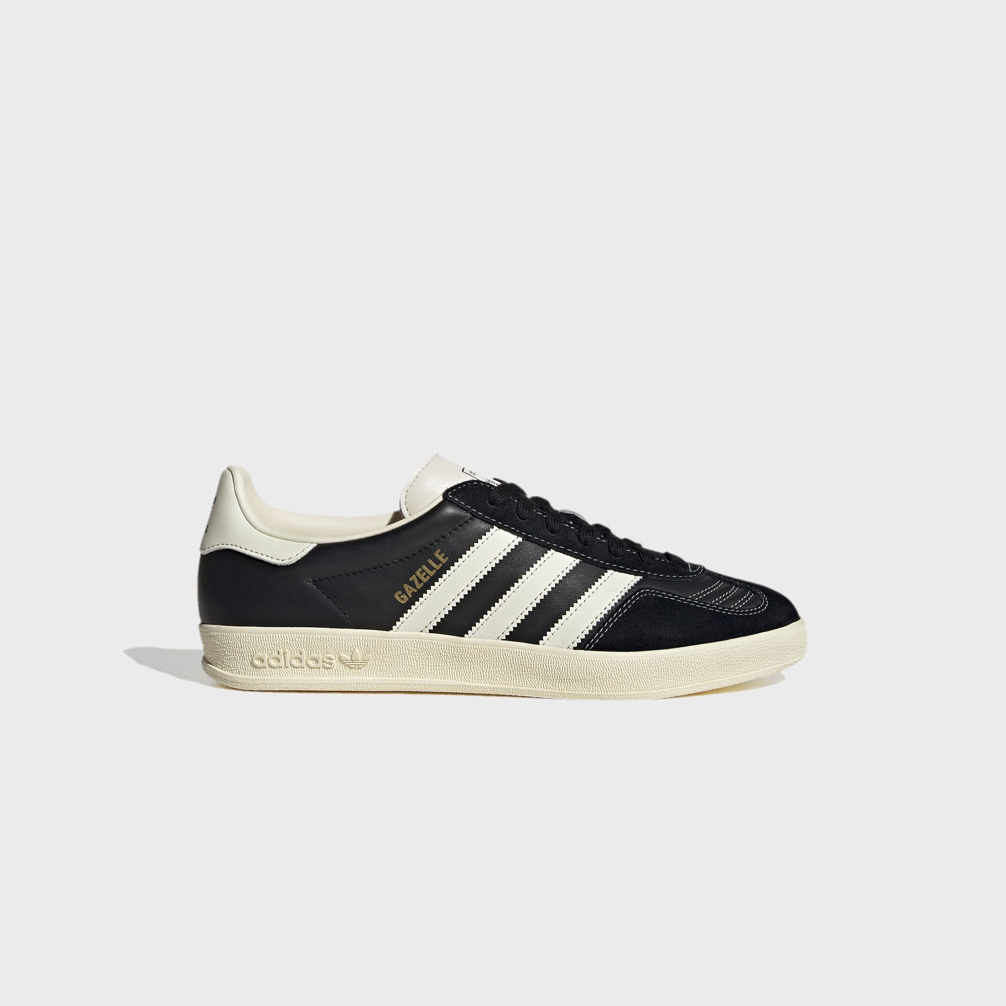 Gazelle Indoor Core Black Adidas – Гарантія оригінальності – боковий вид - ADIDAS