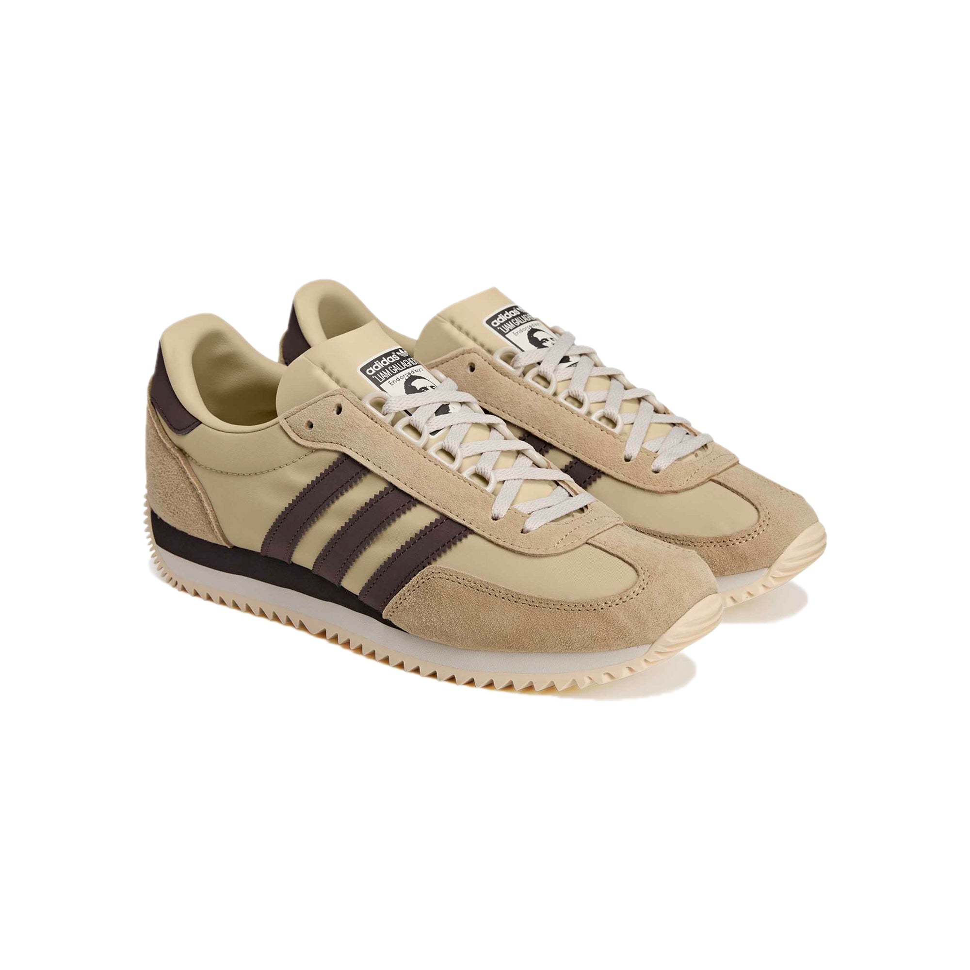 x Liam Gallagher Mens Achille Spezial Shoes ADIDAS – Гарантія оригінальності – вид ззаду